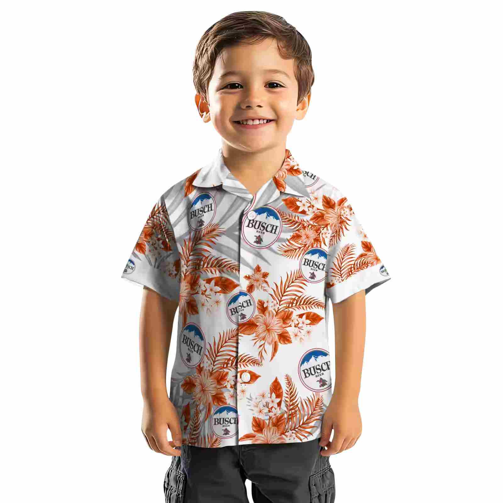 baltimore orioles hibiscus palm leaves orange white hawaiian shirt top rated