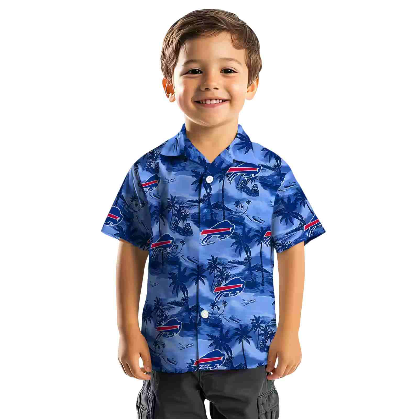 buffalo bills coastal palms blue hawaiian shirt top rated