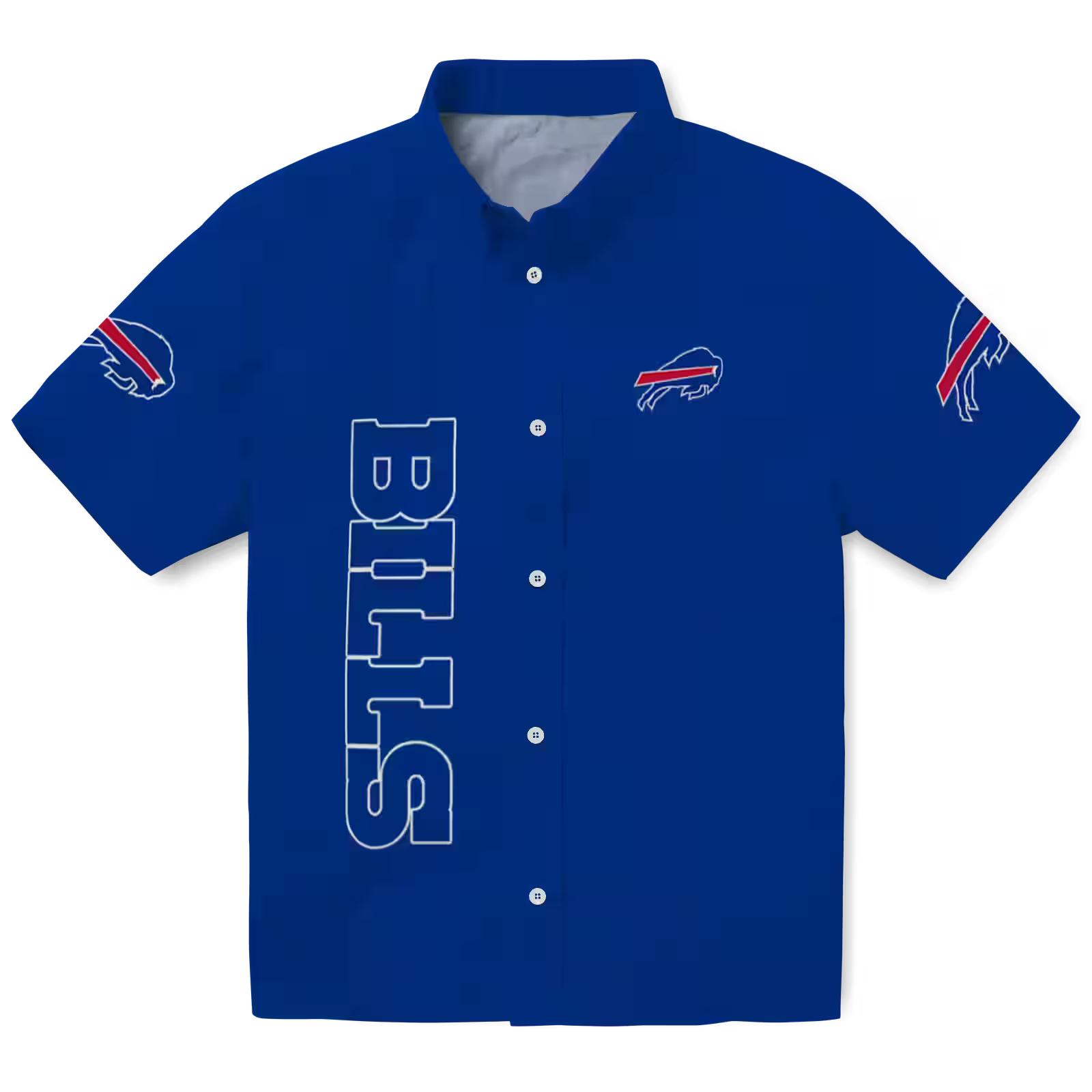 Buffalo Bills Stuart Minion Blue Hawaiian Shirt