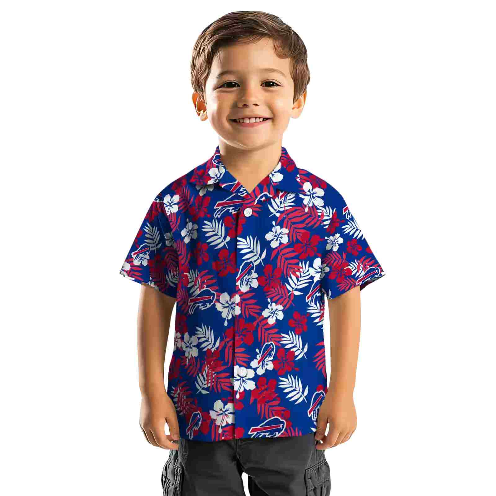 buffalo bills tropical floral blue hawaiian shirt top rated