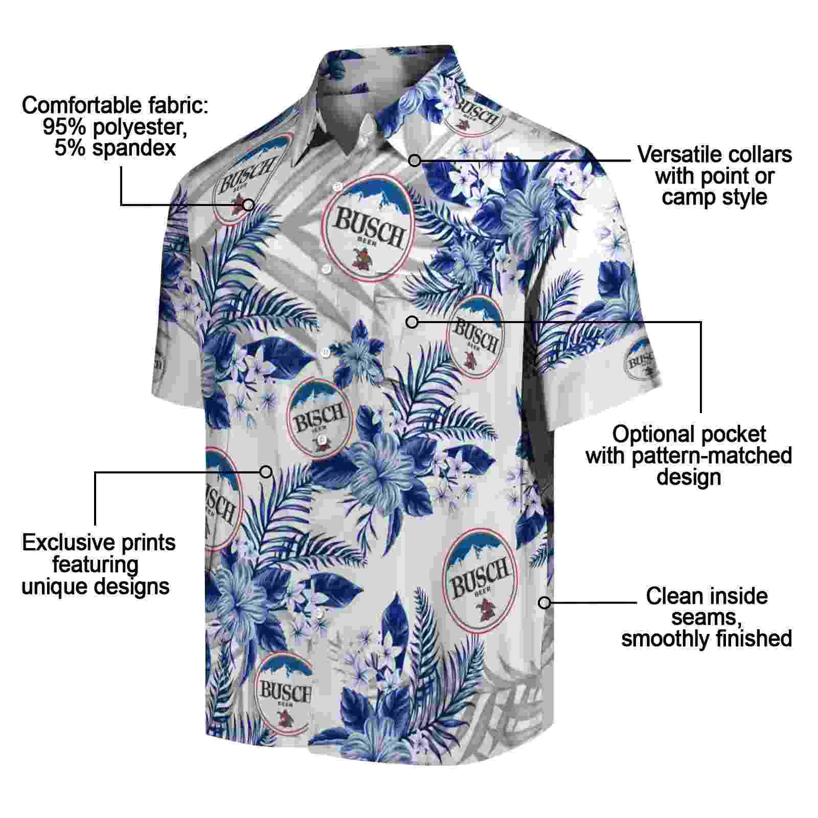 chicago cubs hibiscus palm leaves blue white hawaiian shirt new arrival