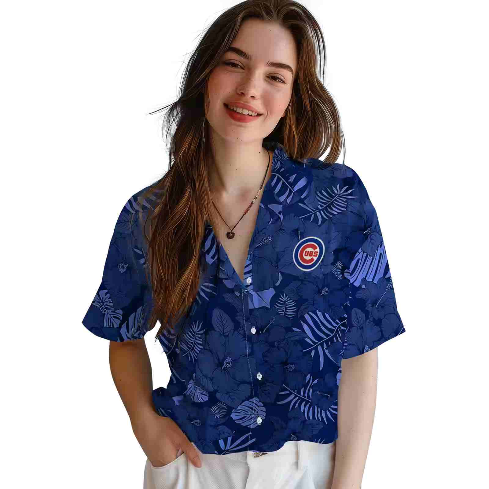 chicago cubs jungle vibes blue hawaiian shirt latest model