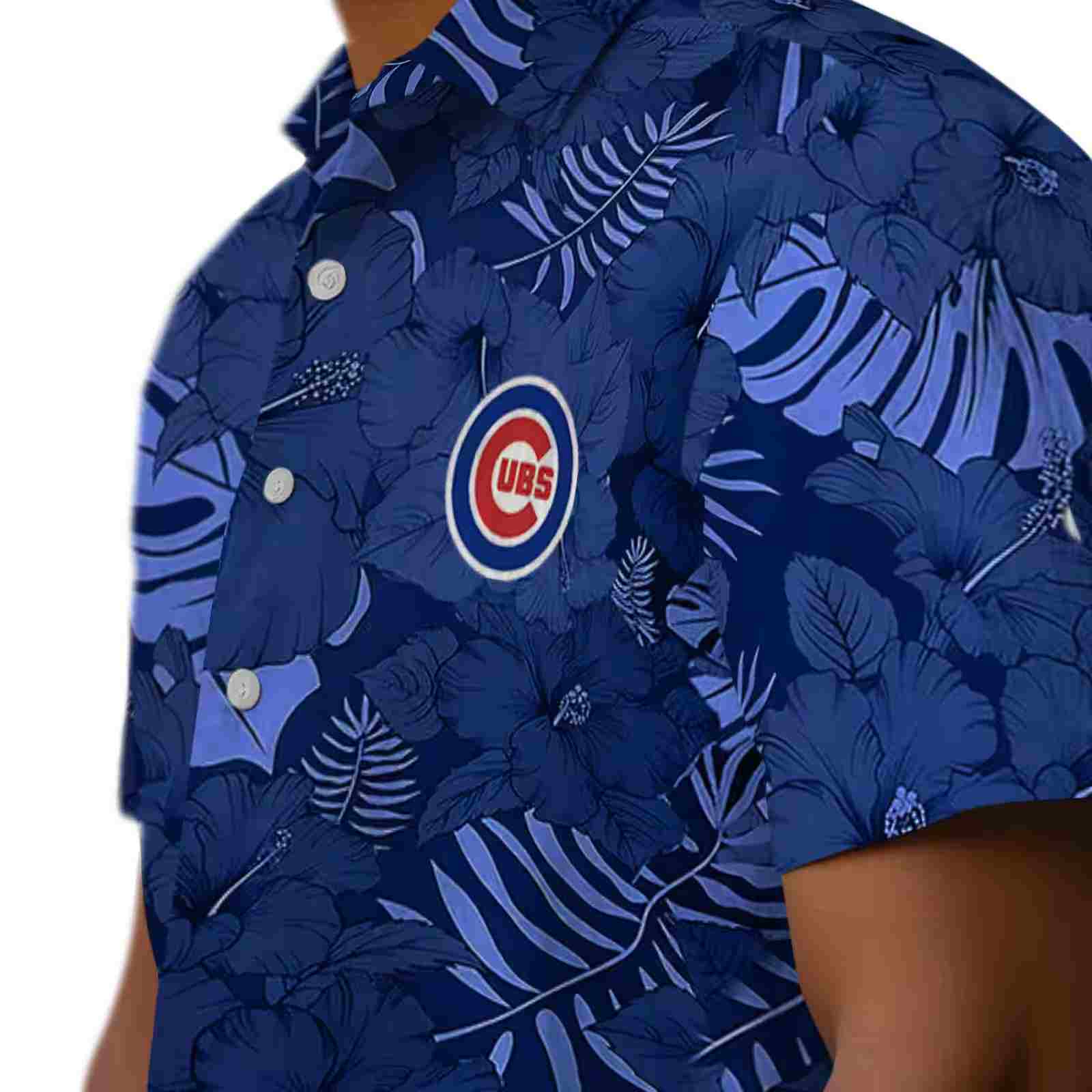 chicago cubs jungle vibes blue hawaiian shirt trendy