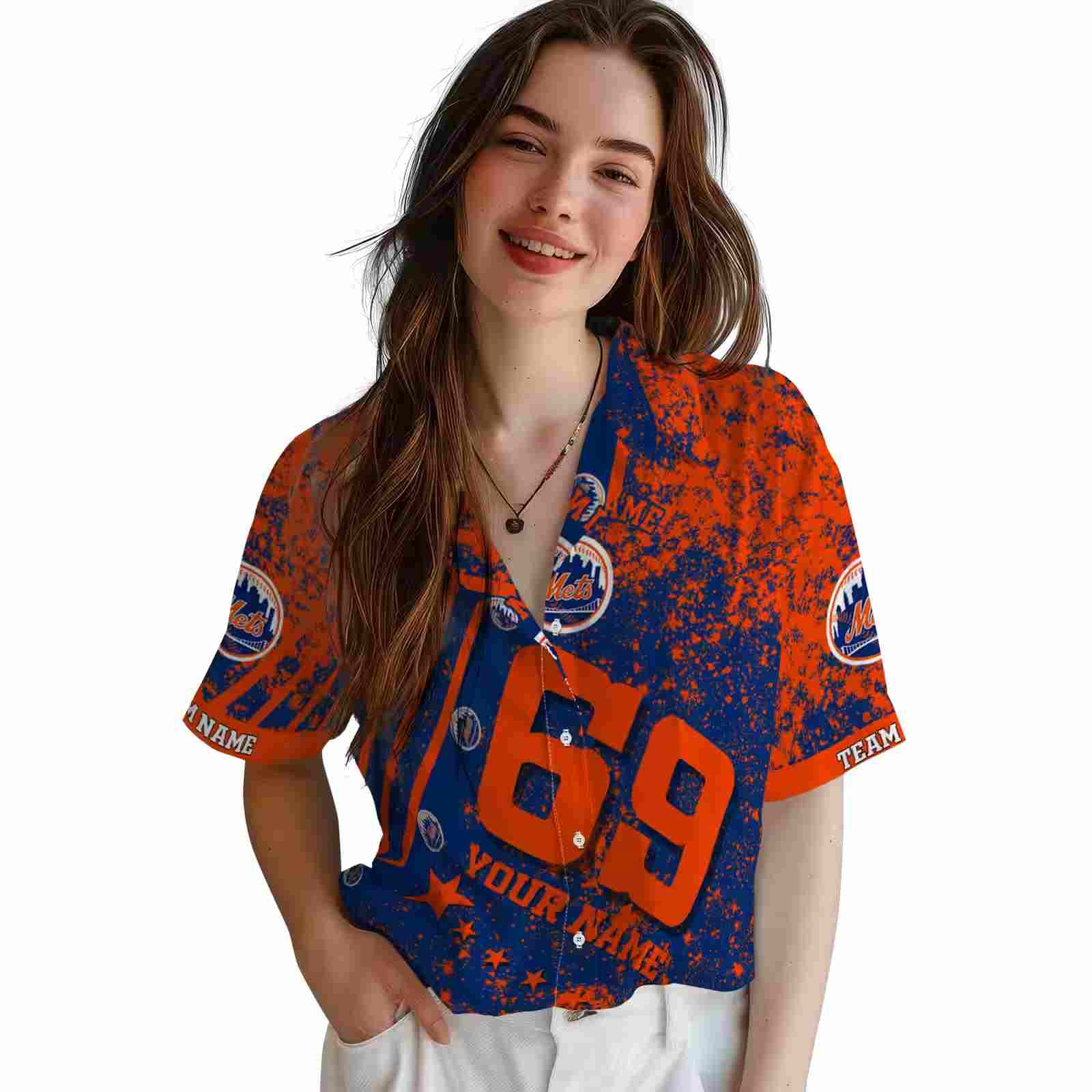 custom new york mets star stripes blue hawaiian shirt latest model