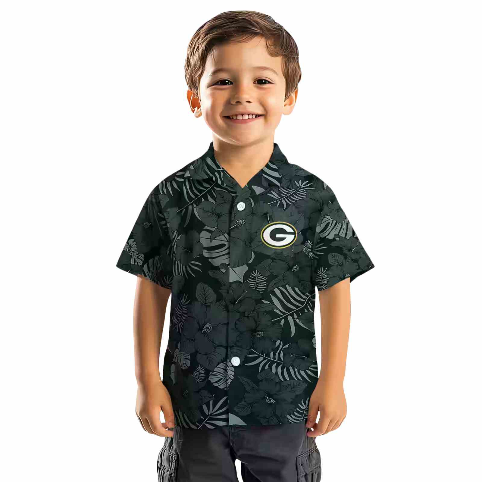 green bay packers jungle vibes green hawaiian shirt top rated