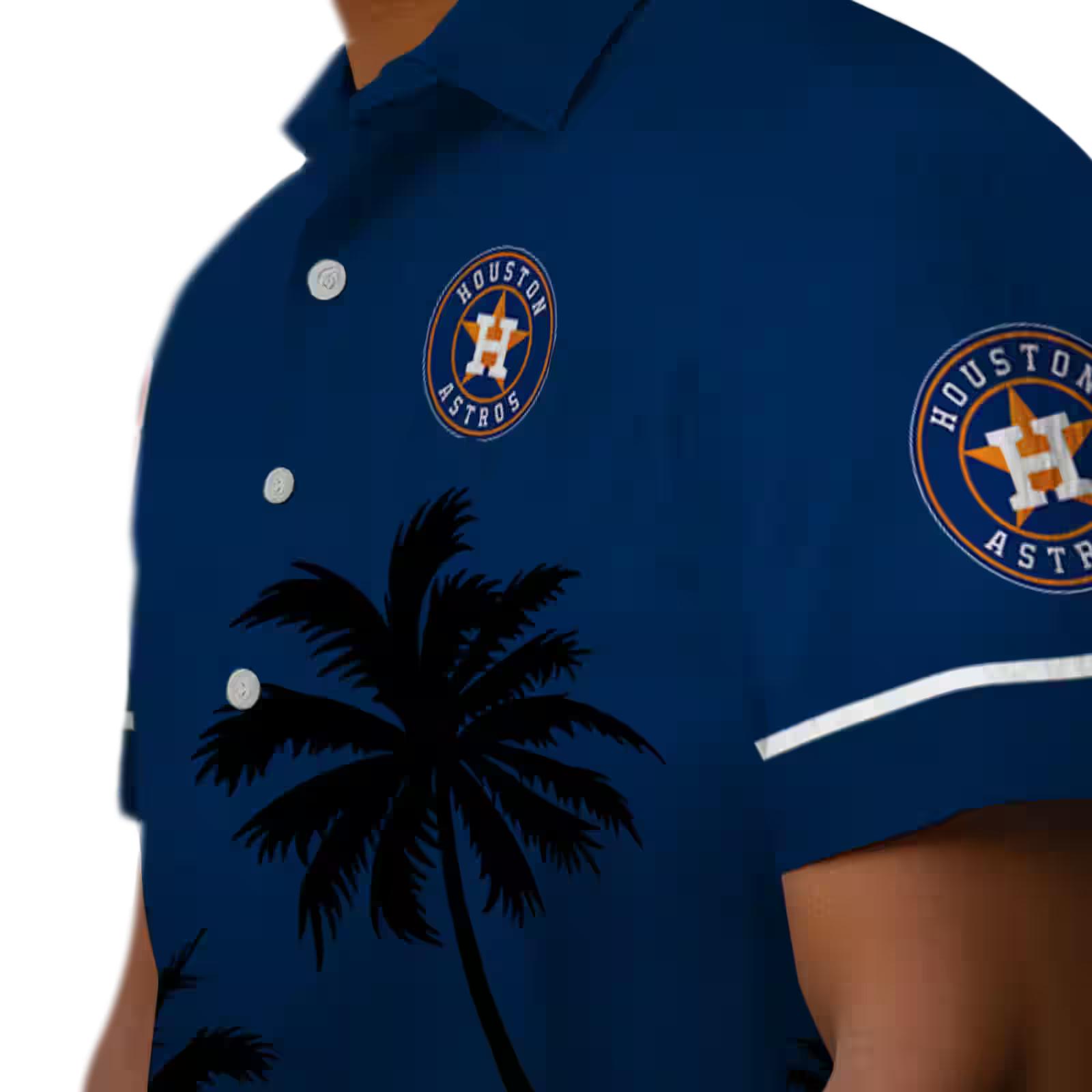 houston astros beach sunset blue black hawaiian shirt trendy