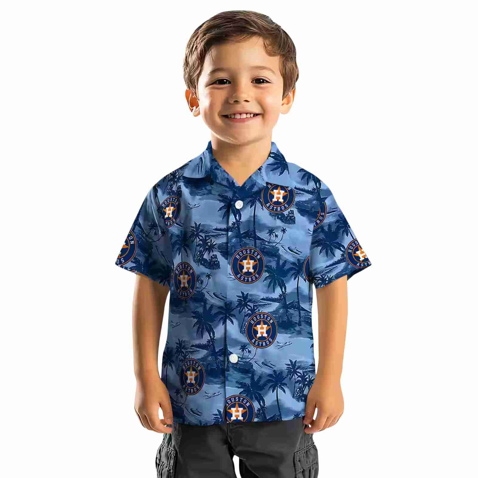 houston astros coastal palms blue hawaiian shirt top rated