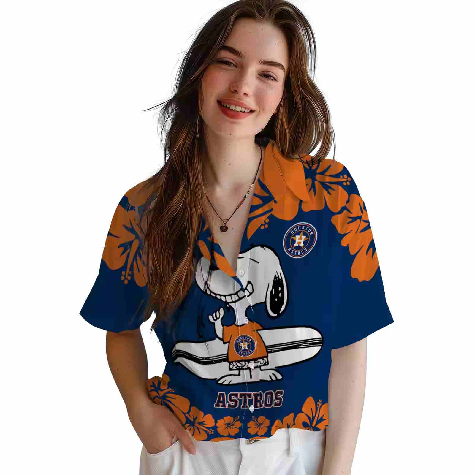 houston astros snoopy surf blue white hawaiian shirt latest model