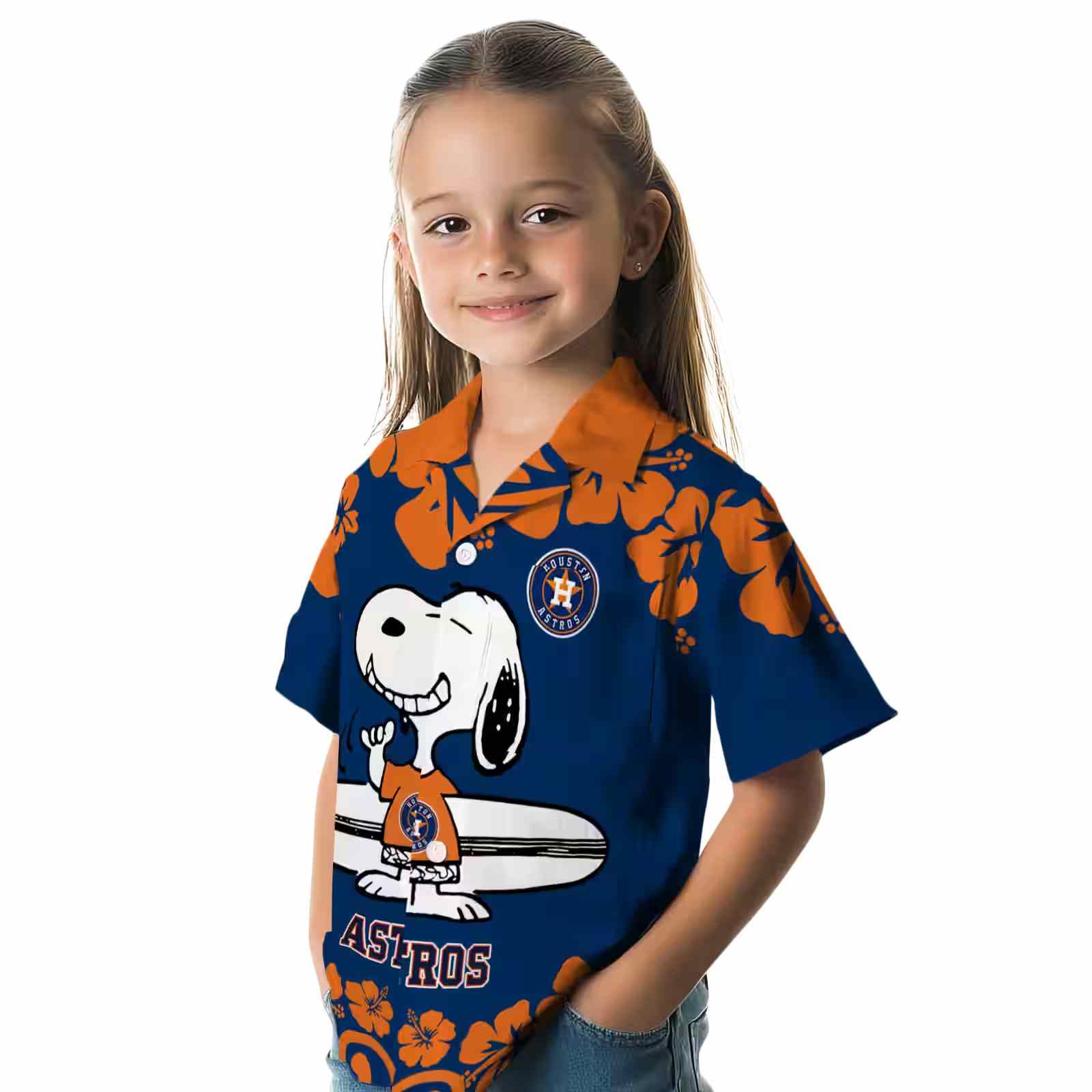 houston astros snoopy surf blue white hawaiian shirt premium grade