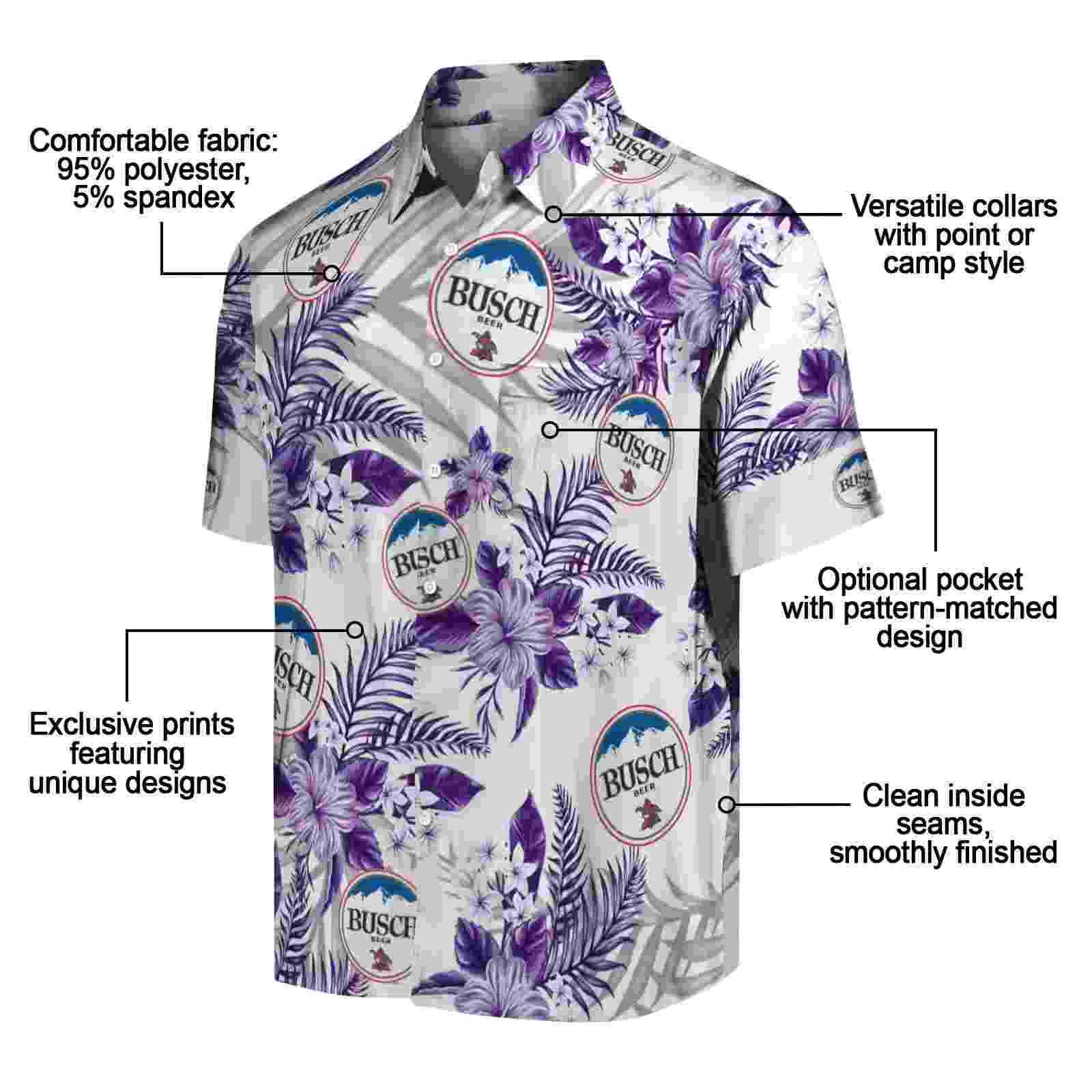 minnesota vikings hibiscus palm leaves purple white hawaiian shirt new arrival