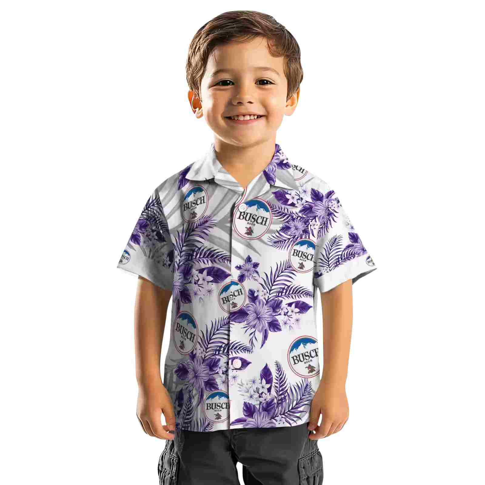 minnesota vikings hibiscus palm leaves purple white hawaiian shirt top rated