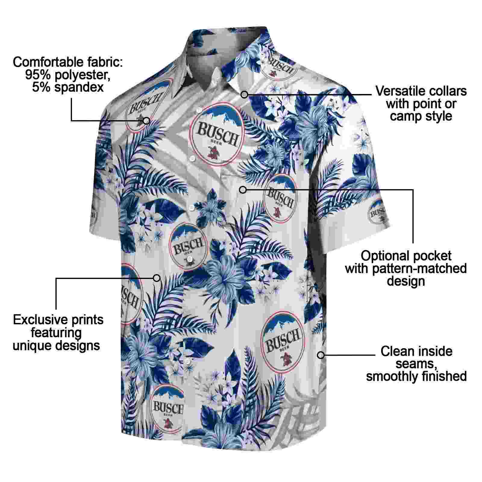 new york mets hibiscus palm leaves blue white hawaiian shirt new arrival