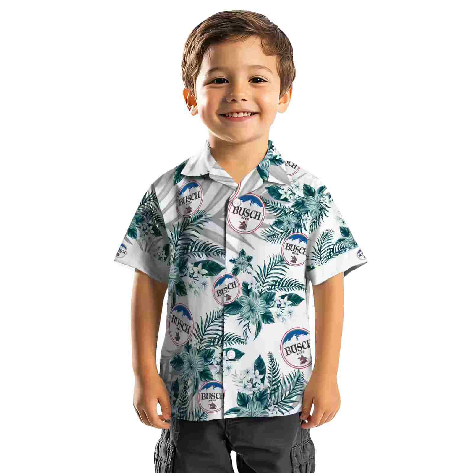 philadelphia eagles hibiscus palm leaves green white hawaiian shirt top rated