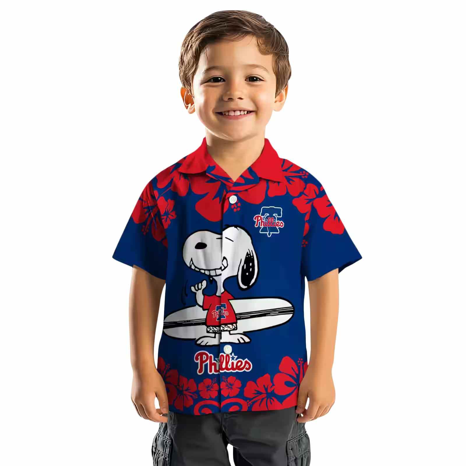 philadelphia phillies snoopy surf blue white hawaiian shirt top rated