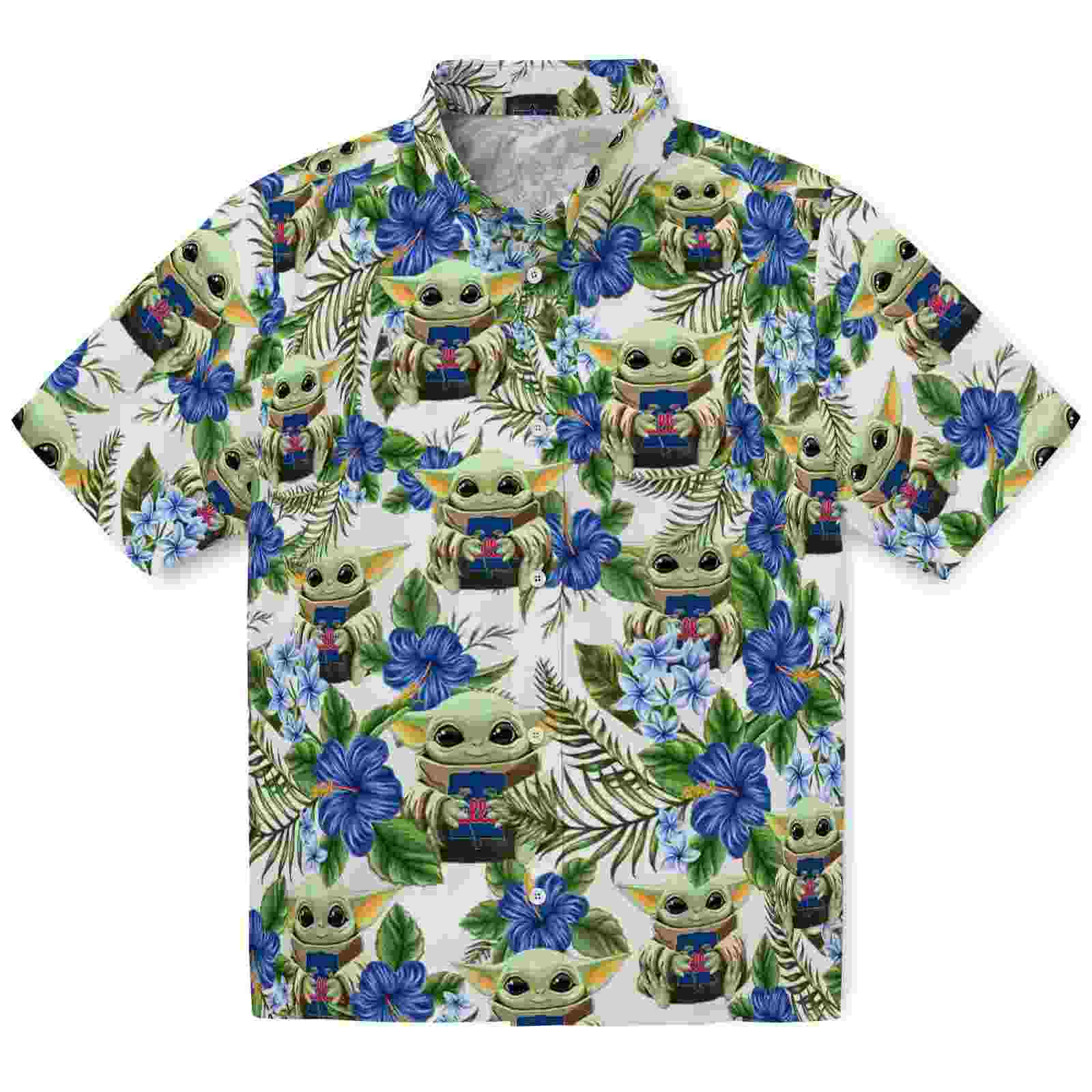 Philadelphia Phillies Tropical Yoda Green Hawaiian Shirt