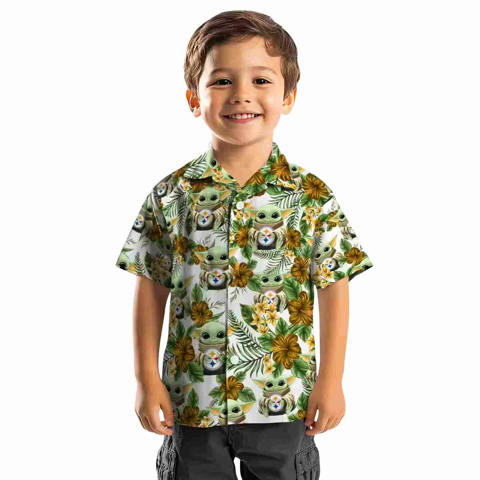 pittsburgh steelers tropical yoda green hawaiian shirt top rated