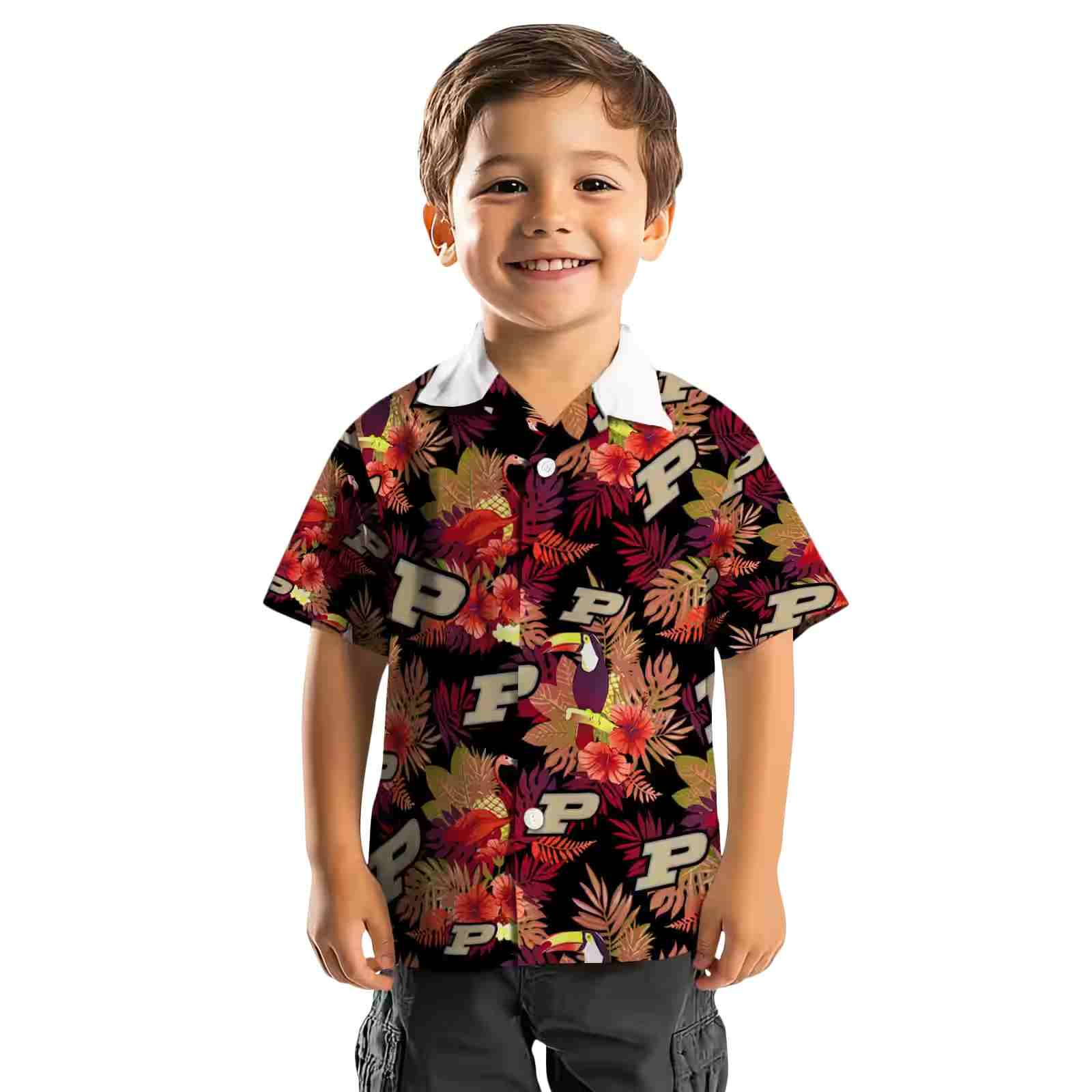 purdue boilermakers floral toucan gold red hawaiian shirt top rated