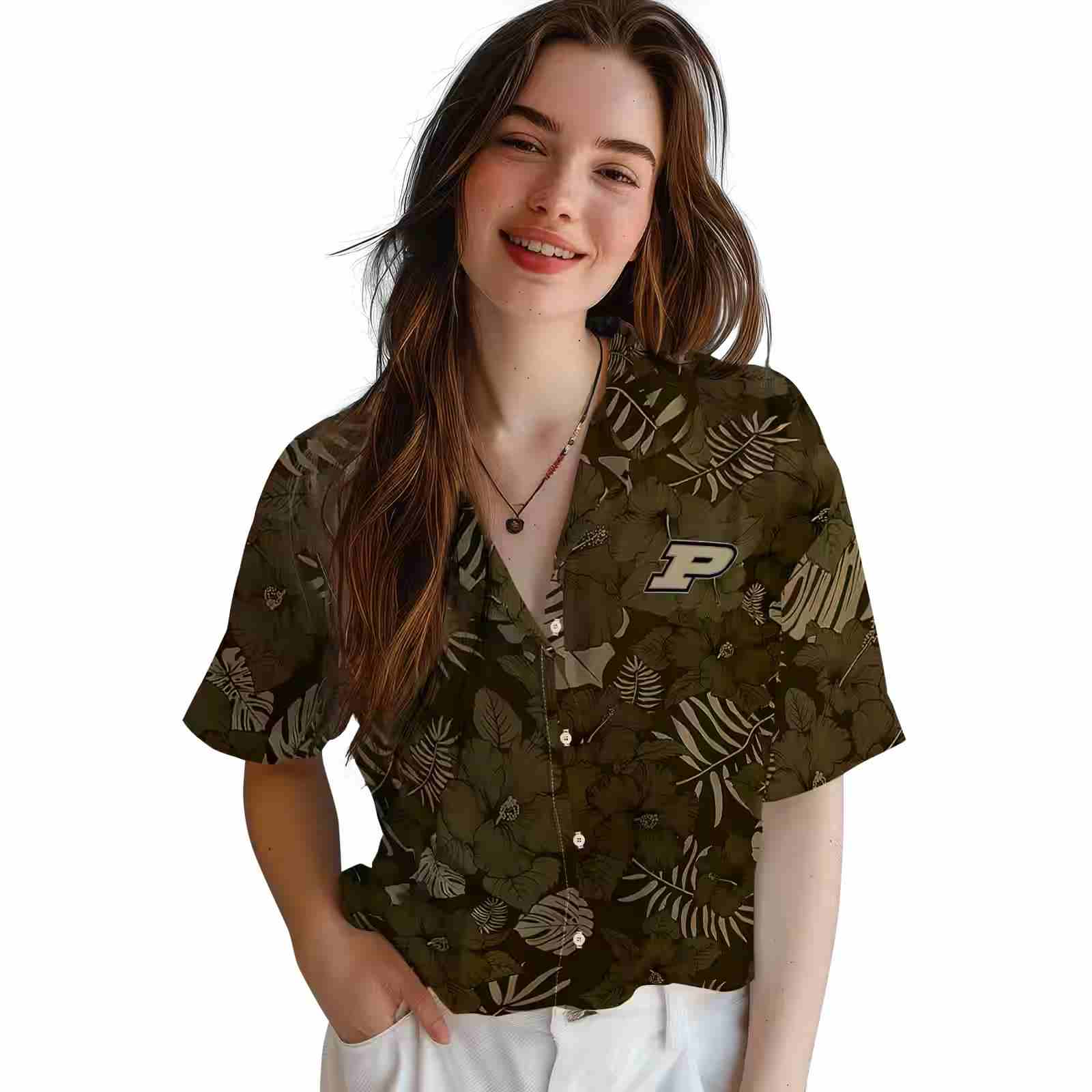 purdue boilermakers jungle vibes gold hawaiian shirt latest model