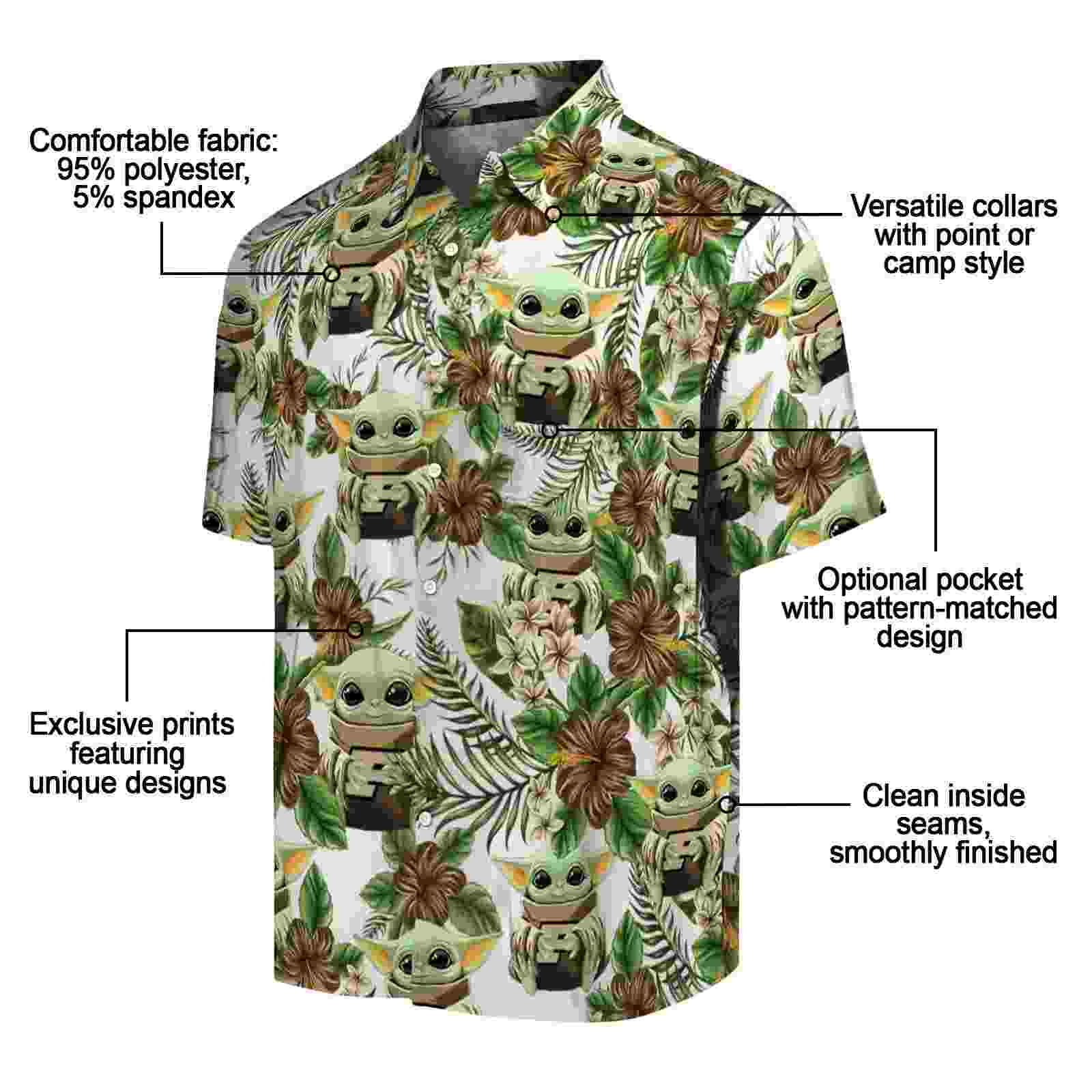 purdue boilermakers tropical yoda green hawaiian shirt new arrival