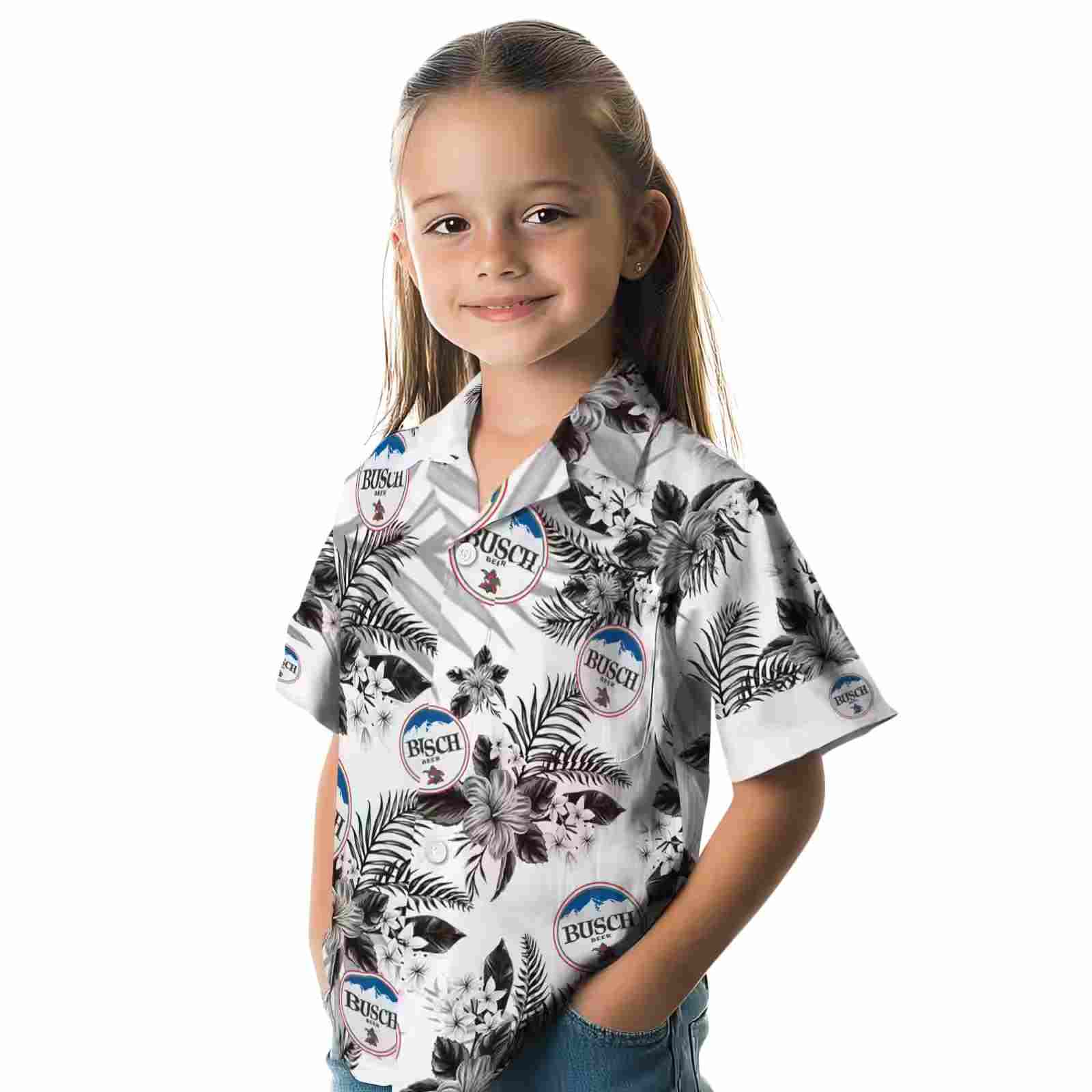 san diego padres hibiscus palm leaves brown white hawaiian shirt premium grade