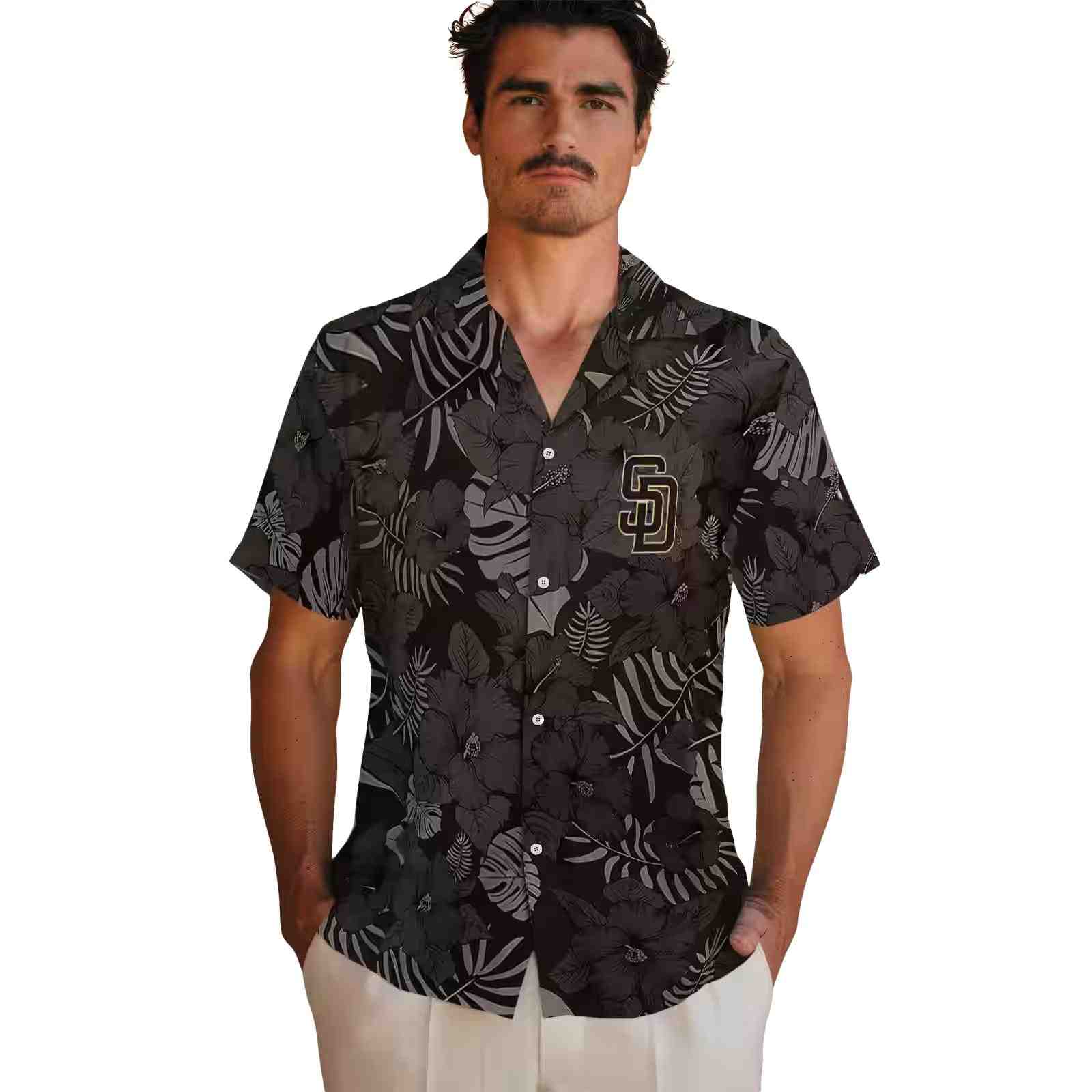 san diego padres jungle vibes brown hawaiian shirt fashion forward