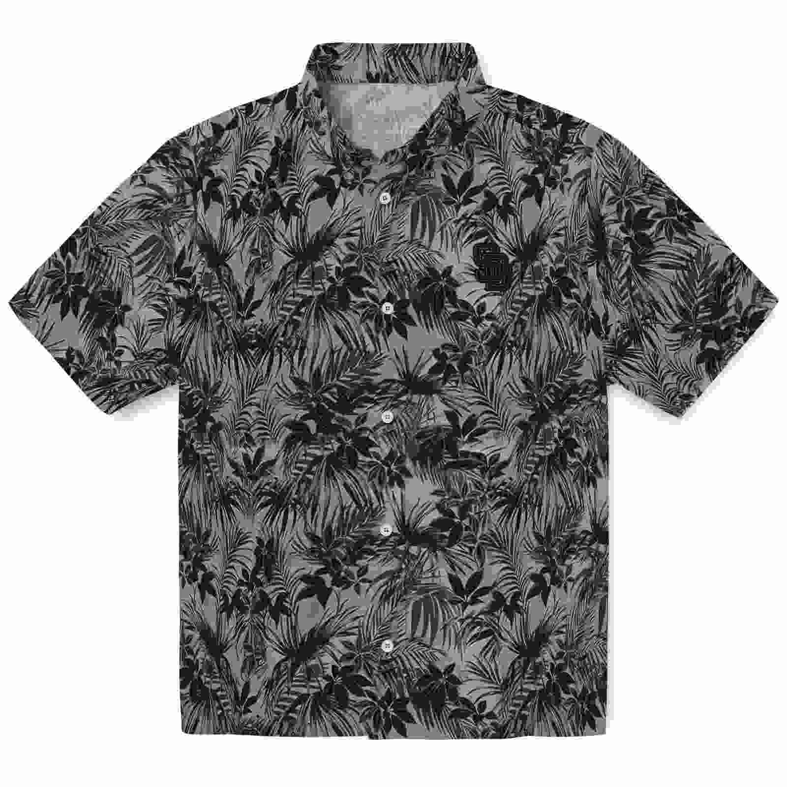 San Diego Padres Leafy Pattern Brown Hawaiian Shirt