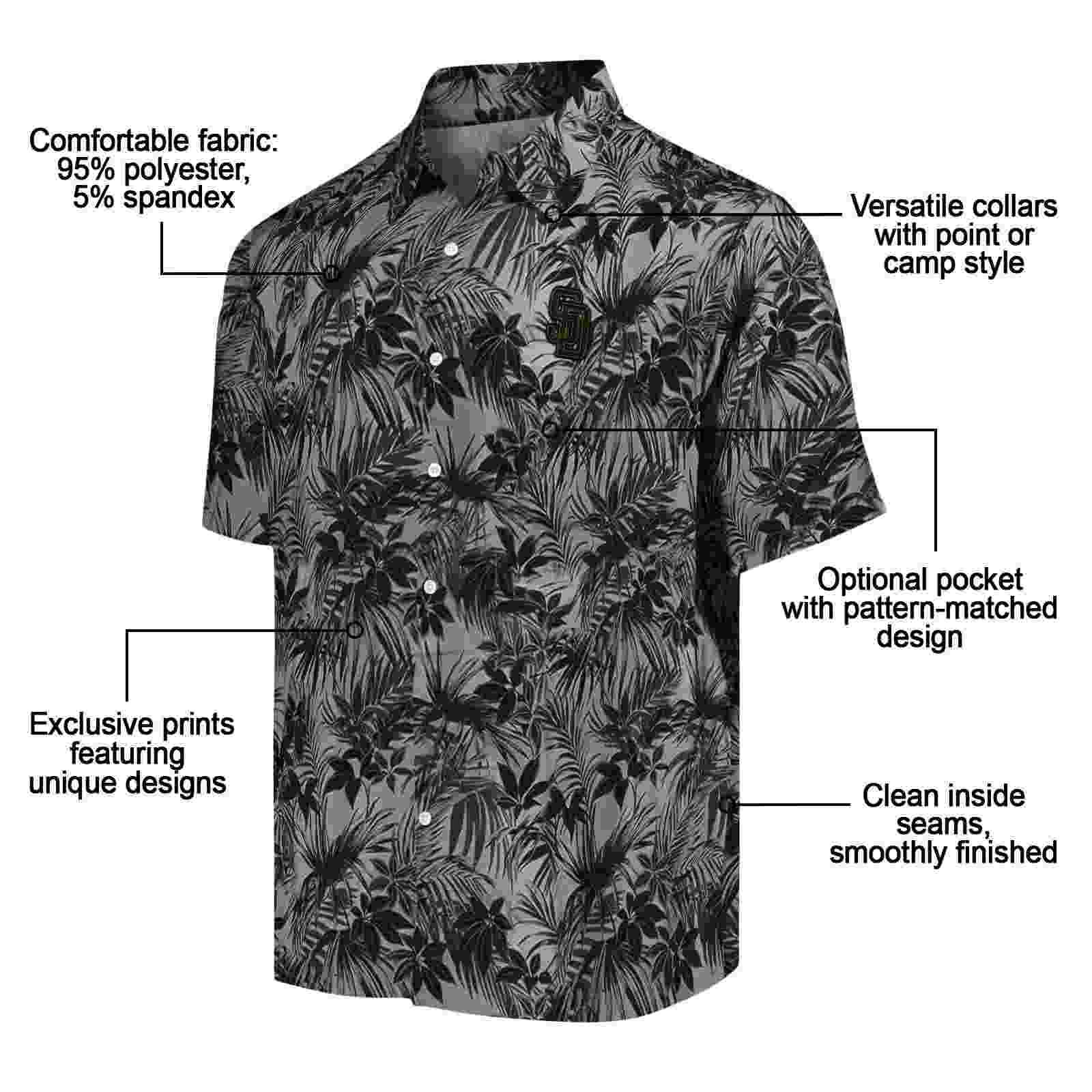 san diego padres leafy pattern brown hawaiian shirt new arrival