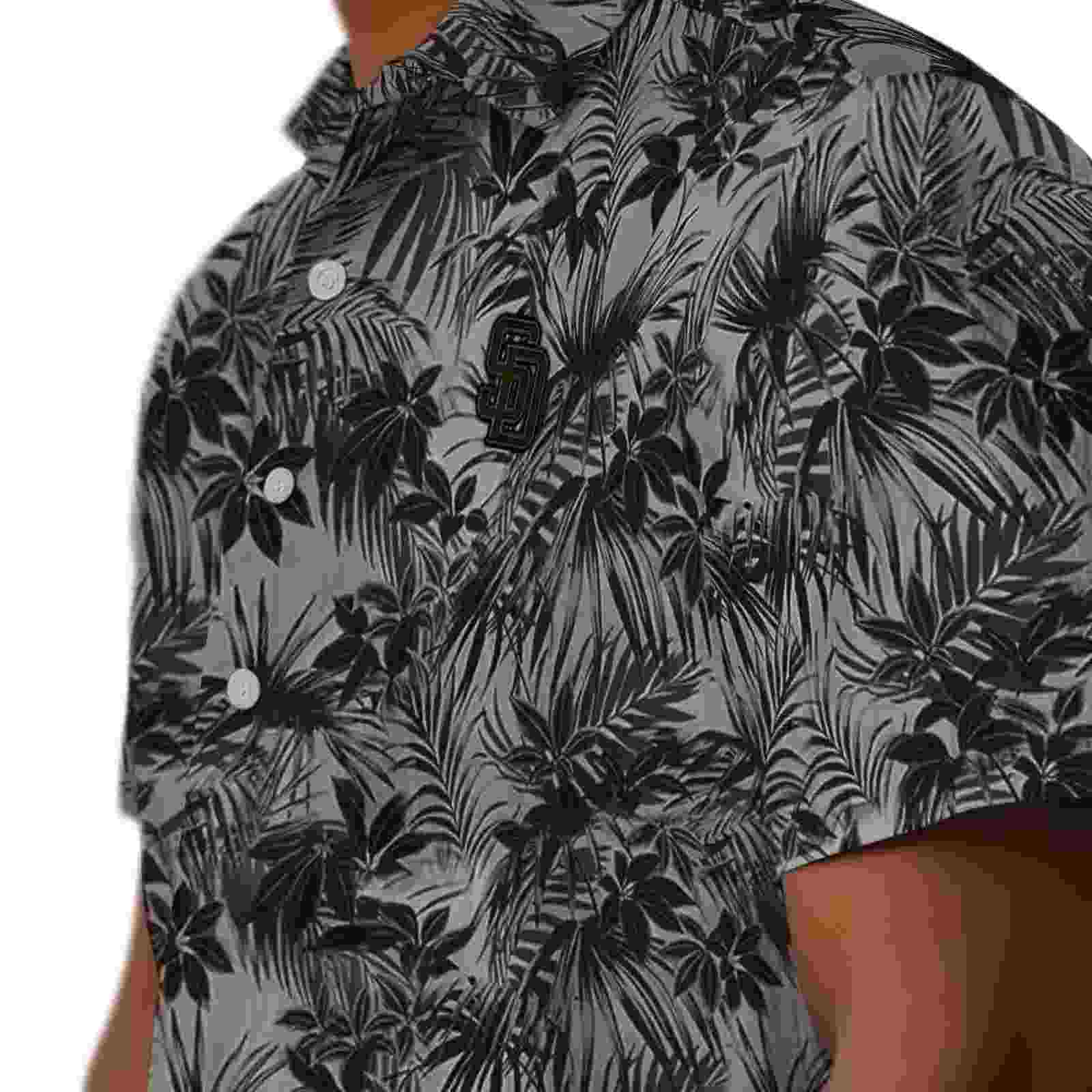 san diego padres leafy pattern brown hawaiian shirt trendy