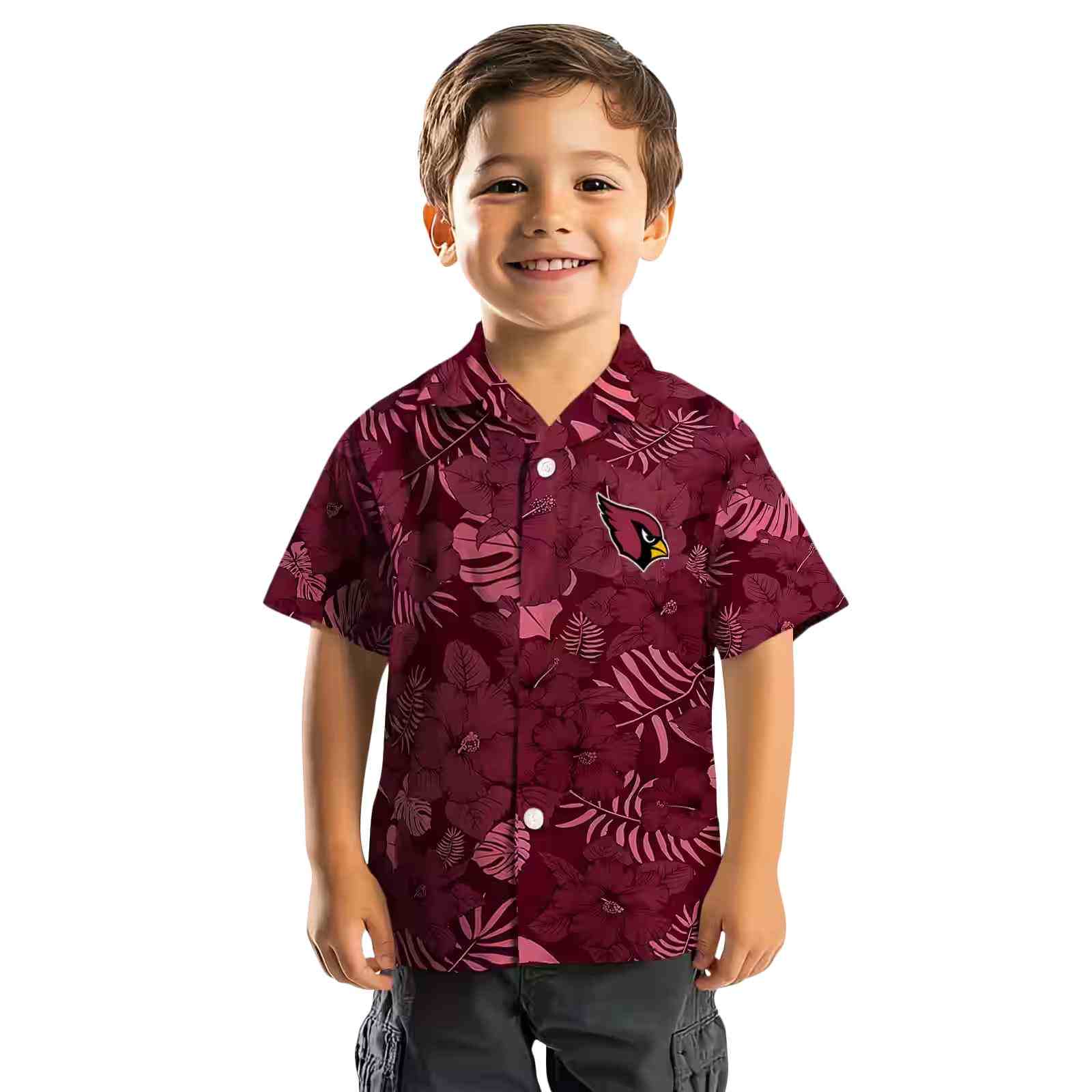 arizona cardinals jungle vibes red hawaiian shirt top rated