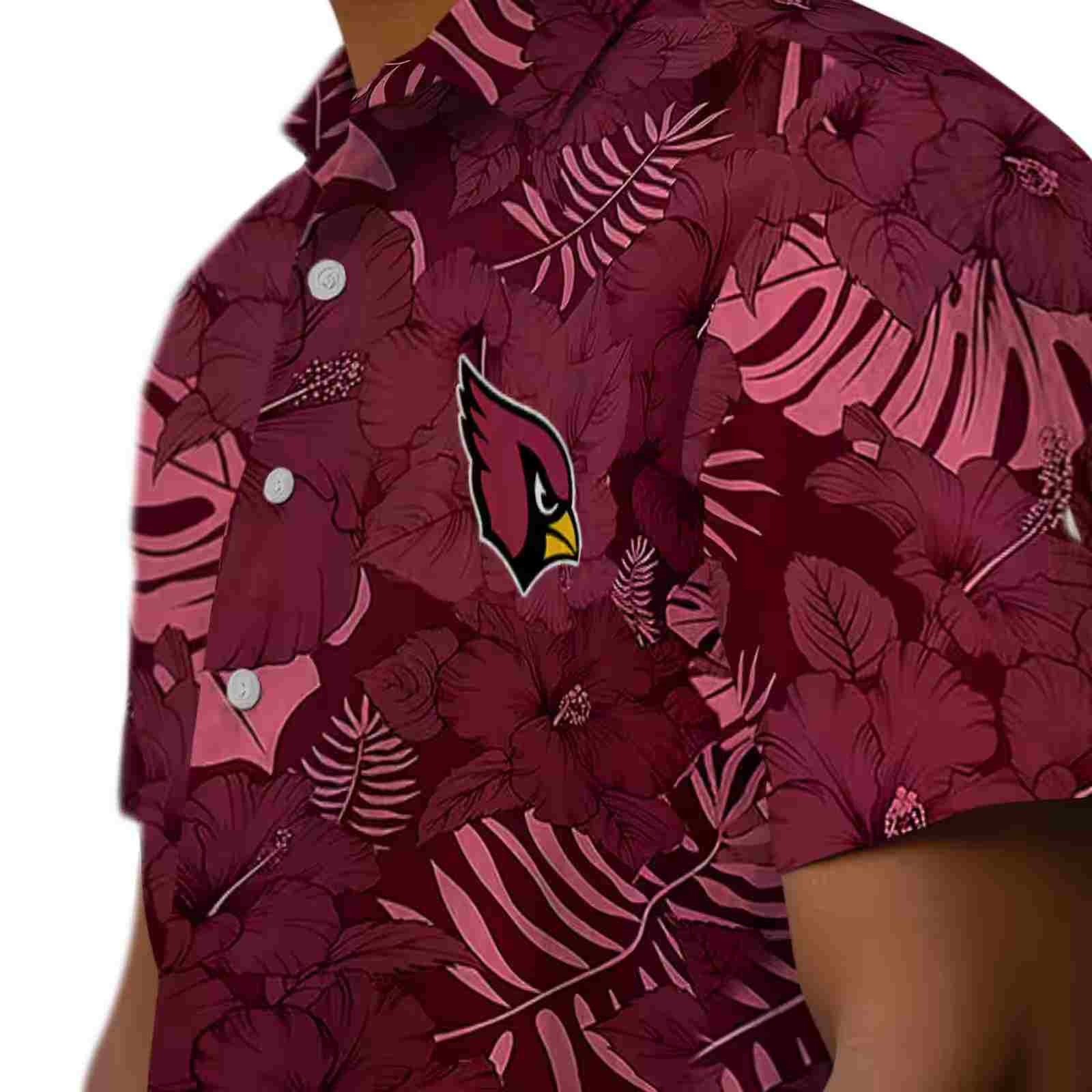 arizona cardinals jungle vibes red hawaiian shirt trendy