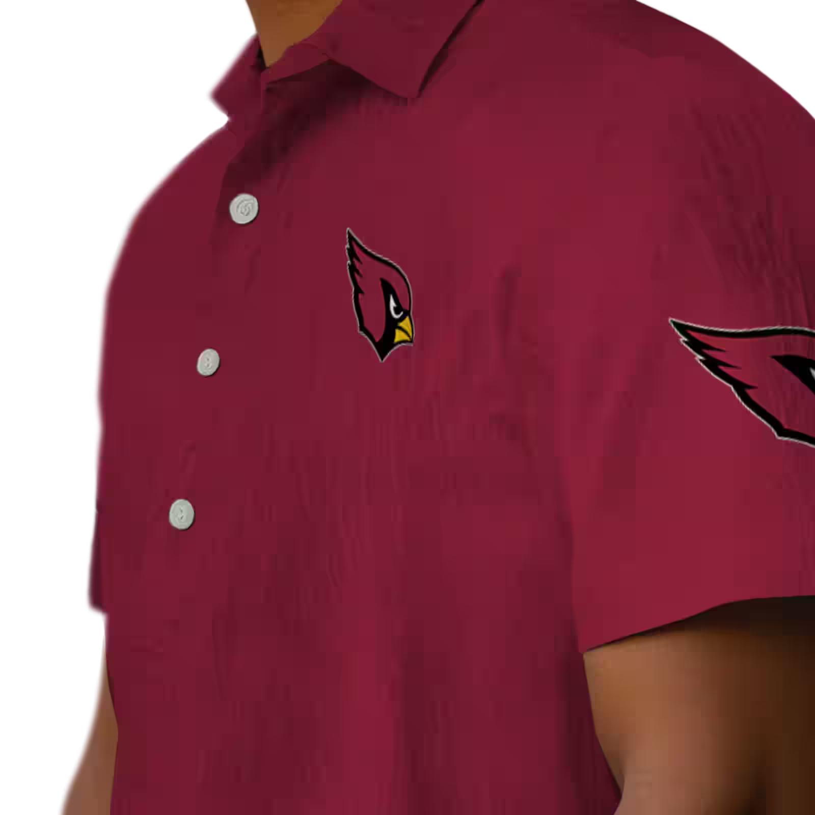 arizona cardinals stuart minion red hawaiian shirt trendy