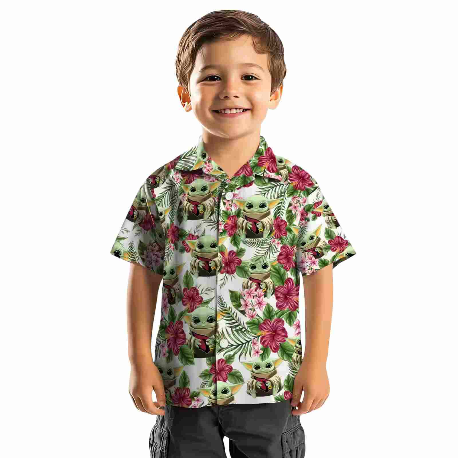 arizona cardinals tropical yoda green hawaiian shirt top rated