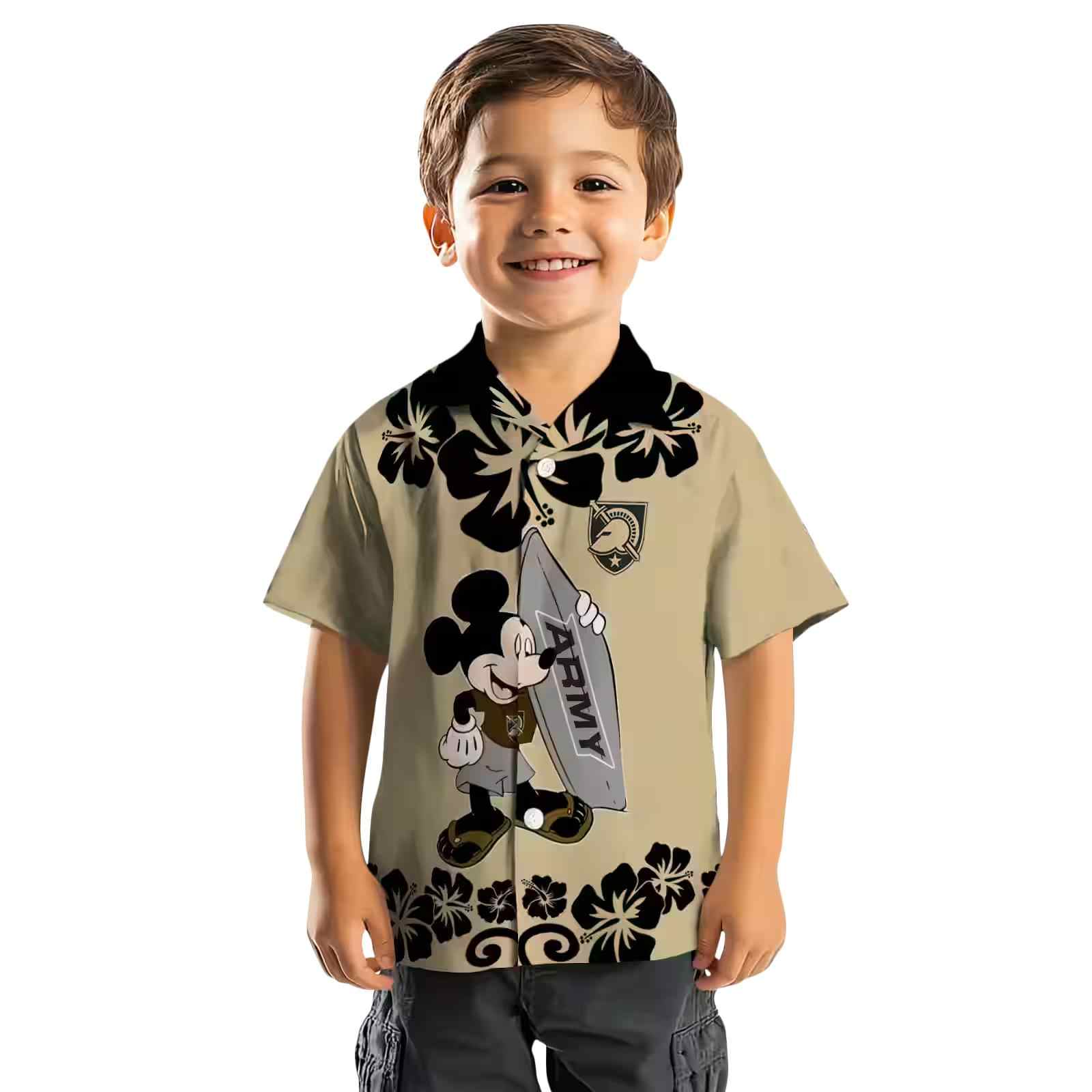 army black knights surfing mickey gold hawaiian shirt top rated