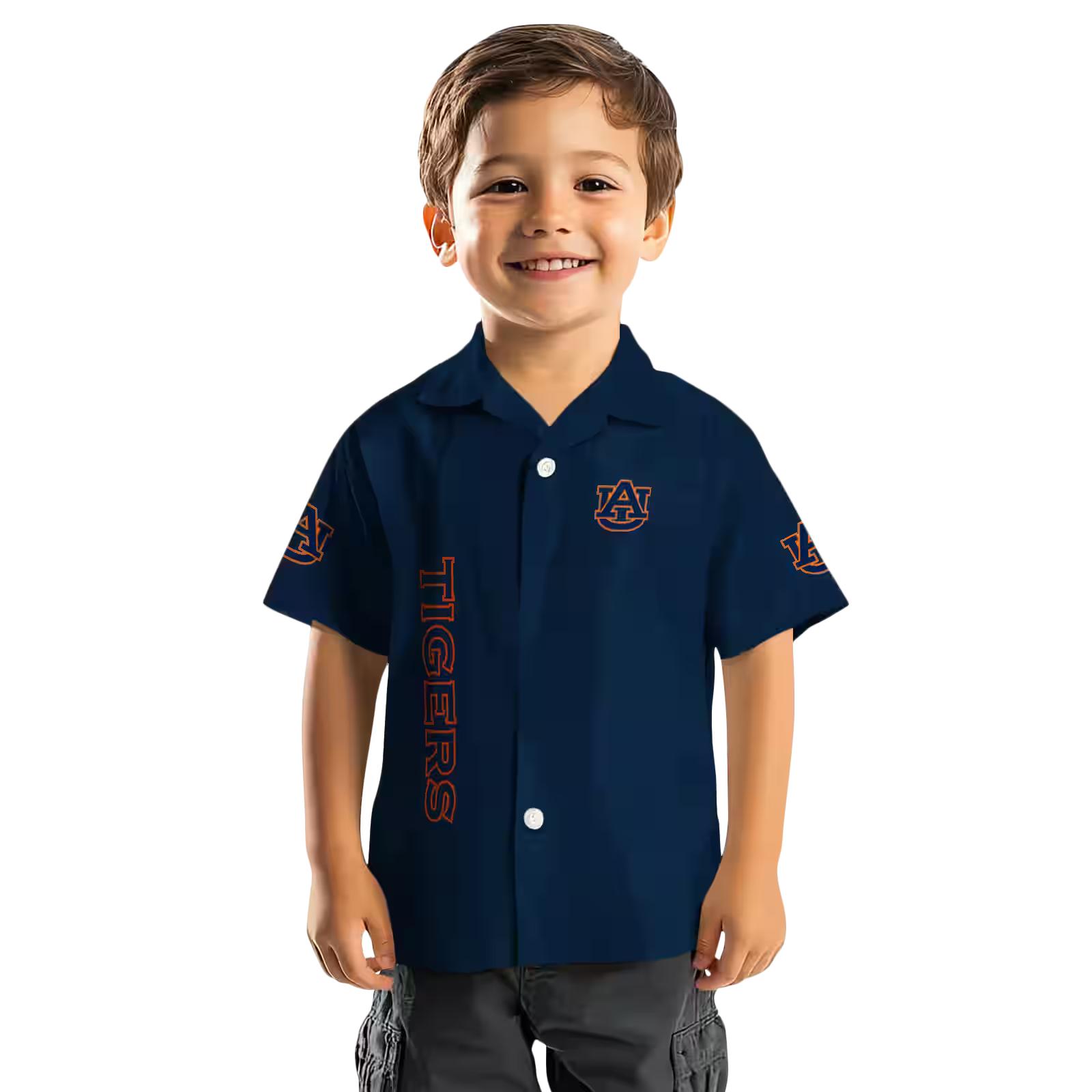 auburn tigers stuart minion navy blue hawaiian shirt top rated