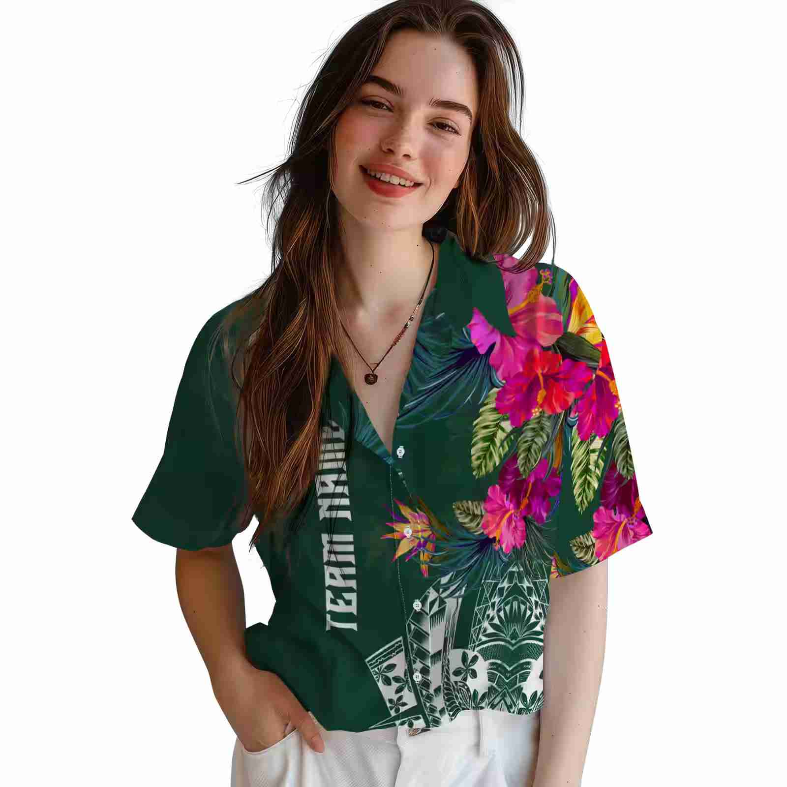 baylor bears floral polynesian green hawaiian shirt latest model