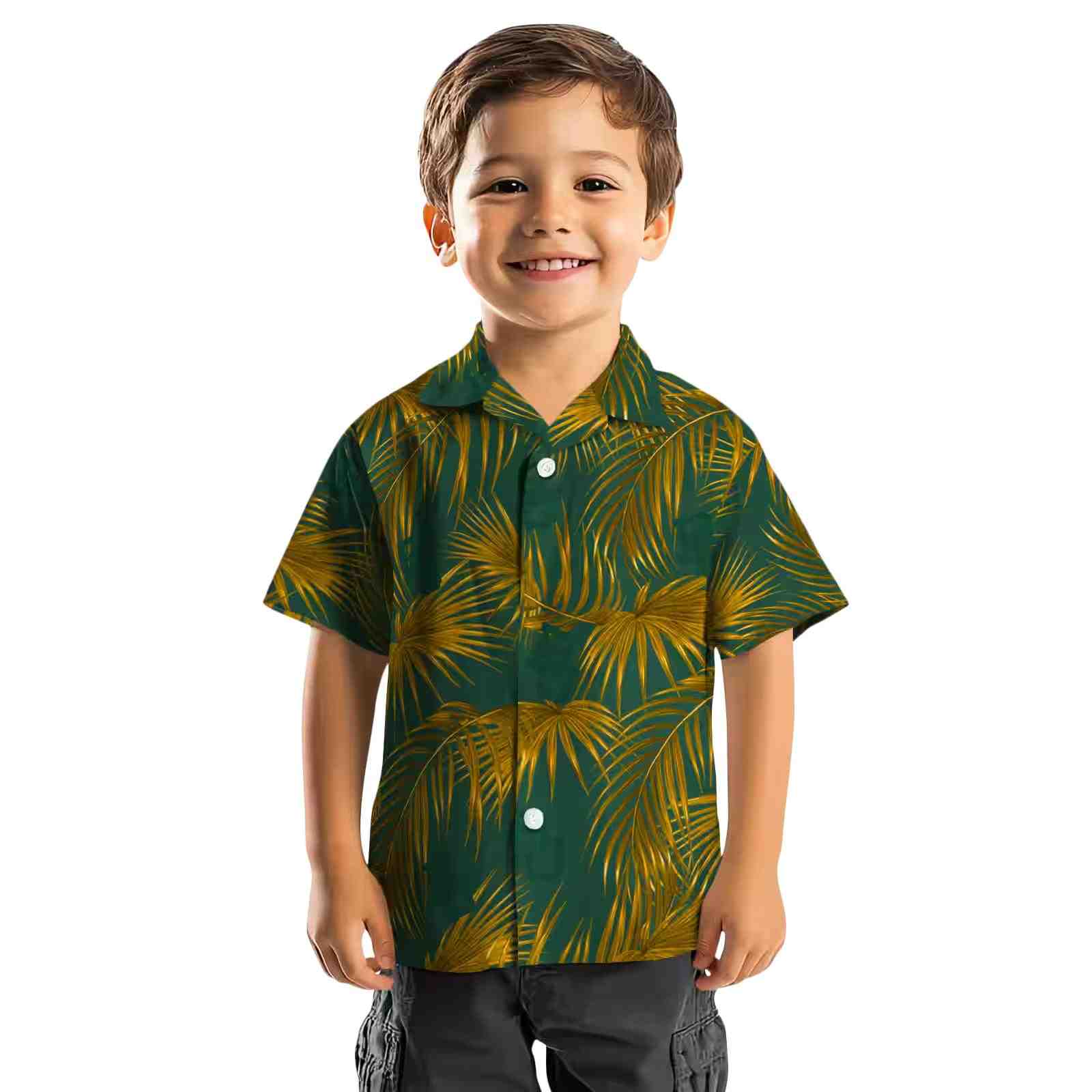 baylor bears leafy palms green hawaiian shirt top rated