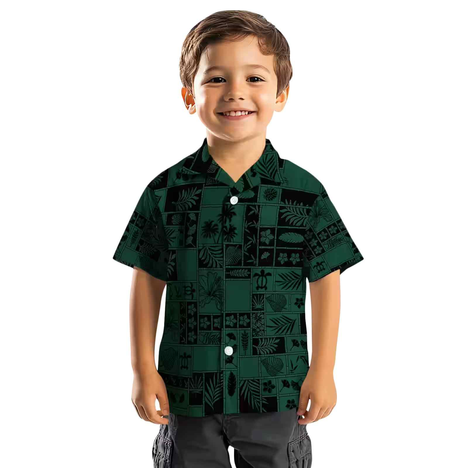 baylor bears tropical patchwork green black hawaiian shirt top rated