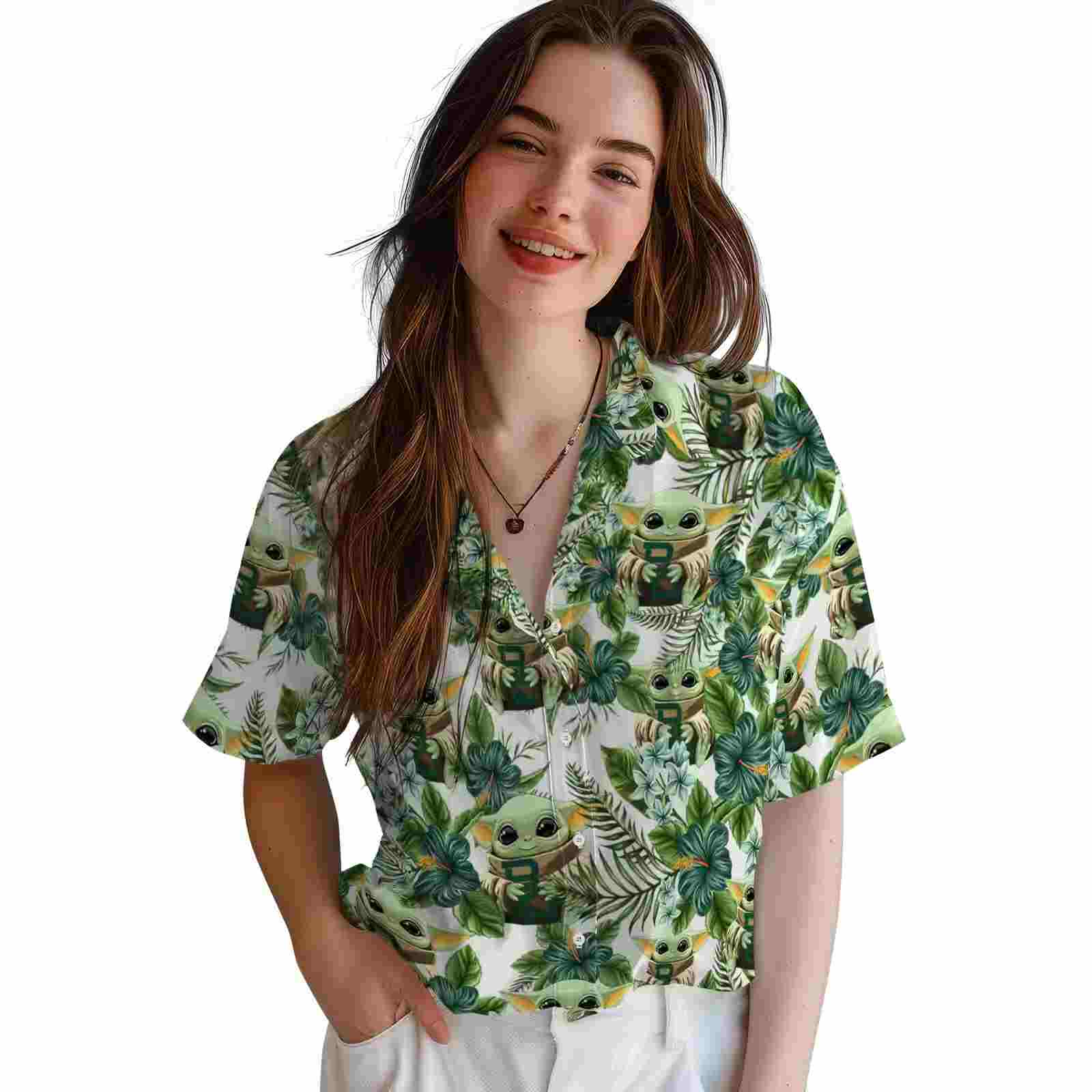 baylor bears tropical yoda green hawaiian shirt latest model