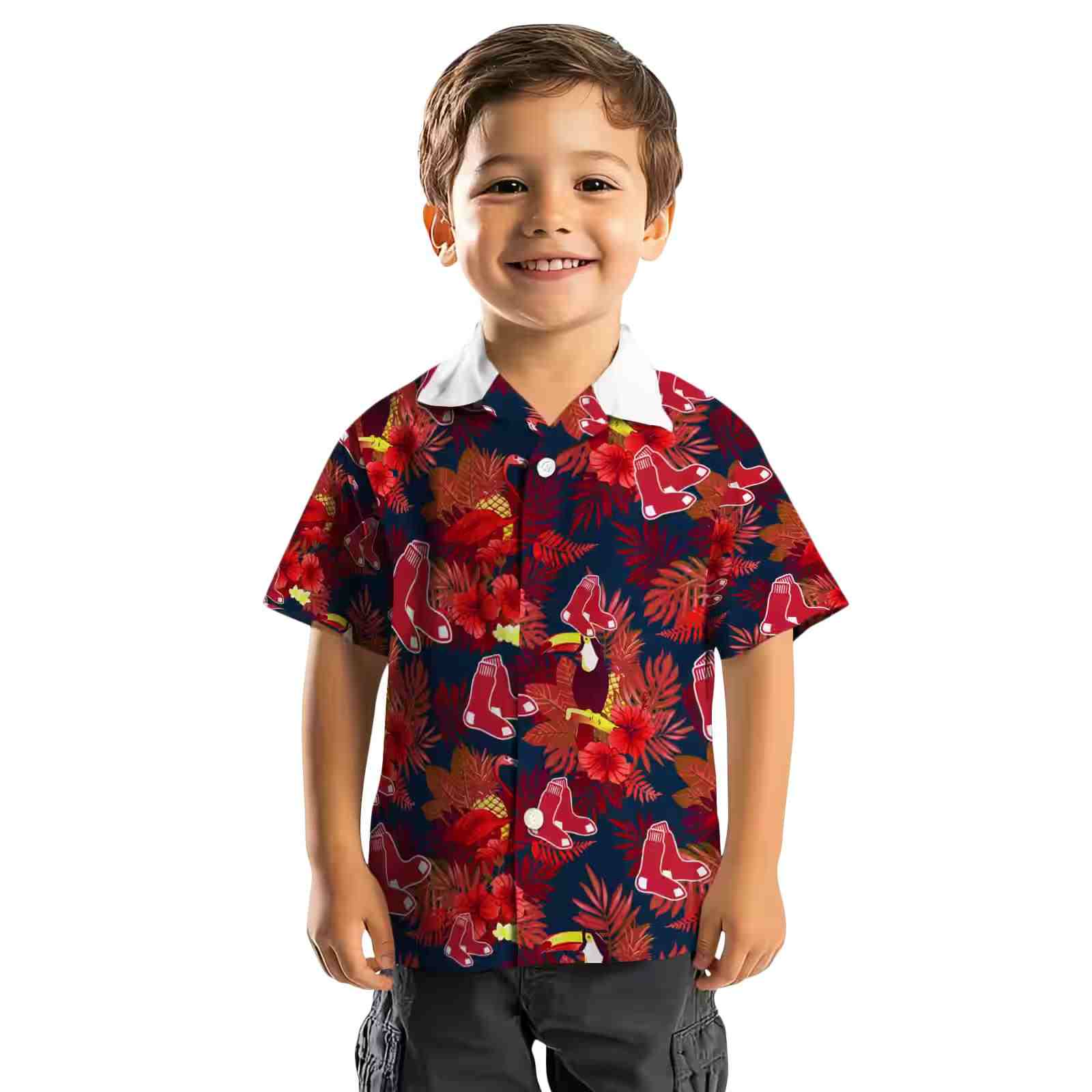 boston red sox floral toucan red hawaiian shirt top rated