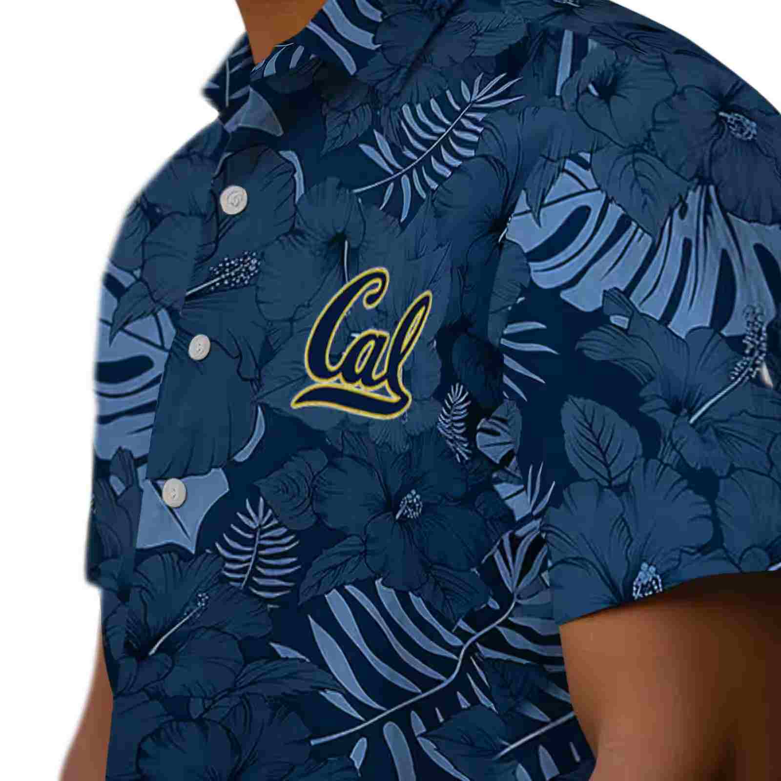 california golden bears jungle vibes blue hawaiian shirt trendy