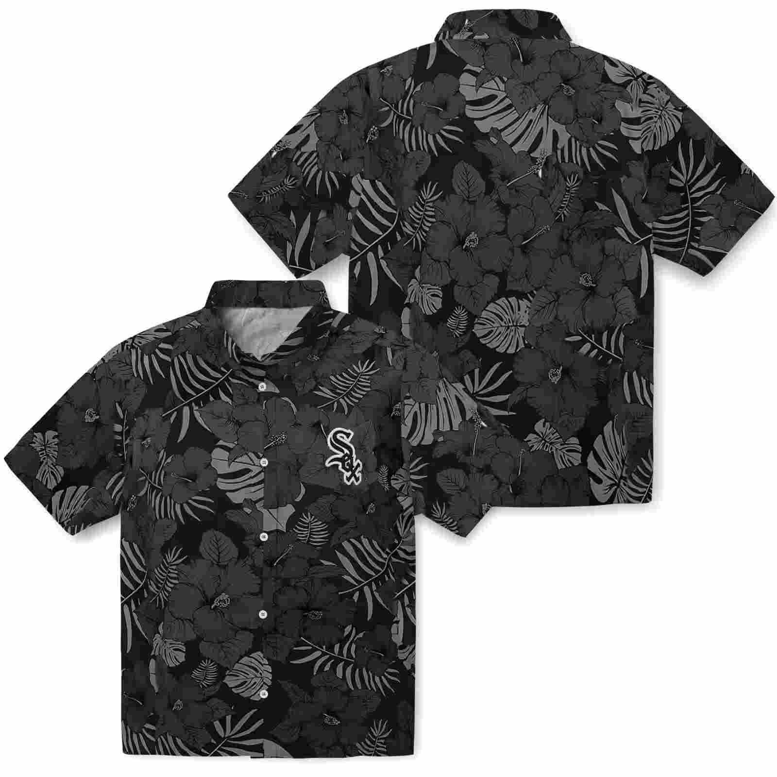 chicago white sox jungle vibes black hawaiian shirt high quality