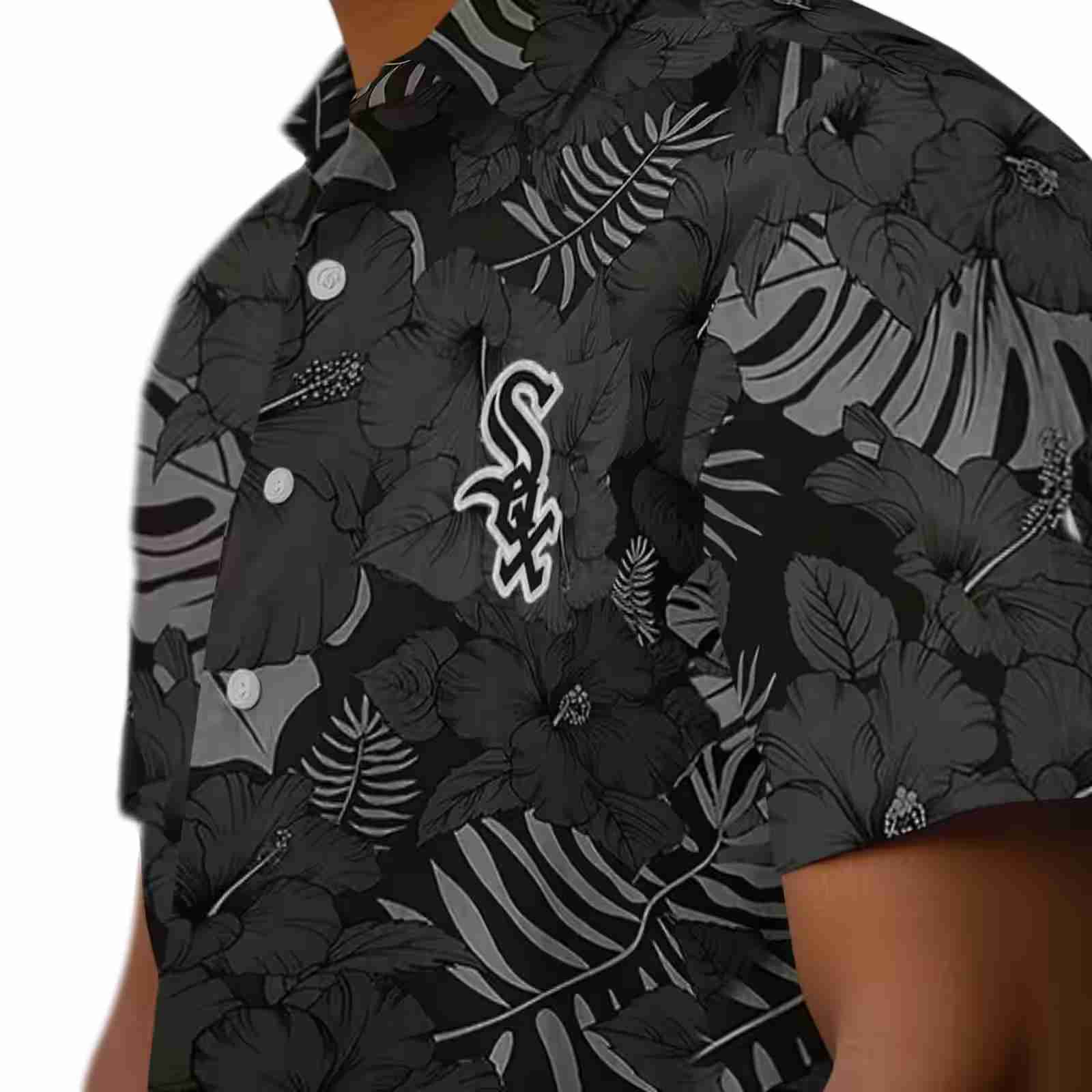 chicago white sox jungle vibes black hawaiian shirt trendy