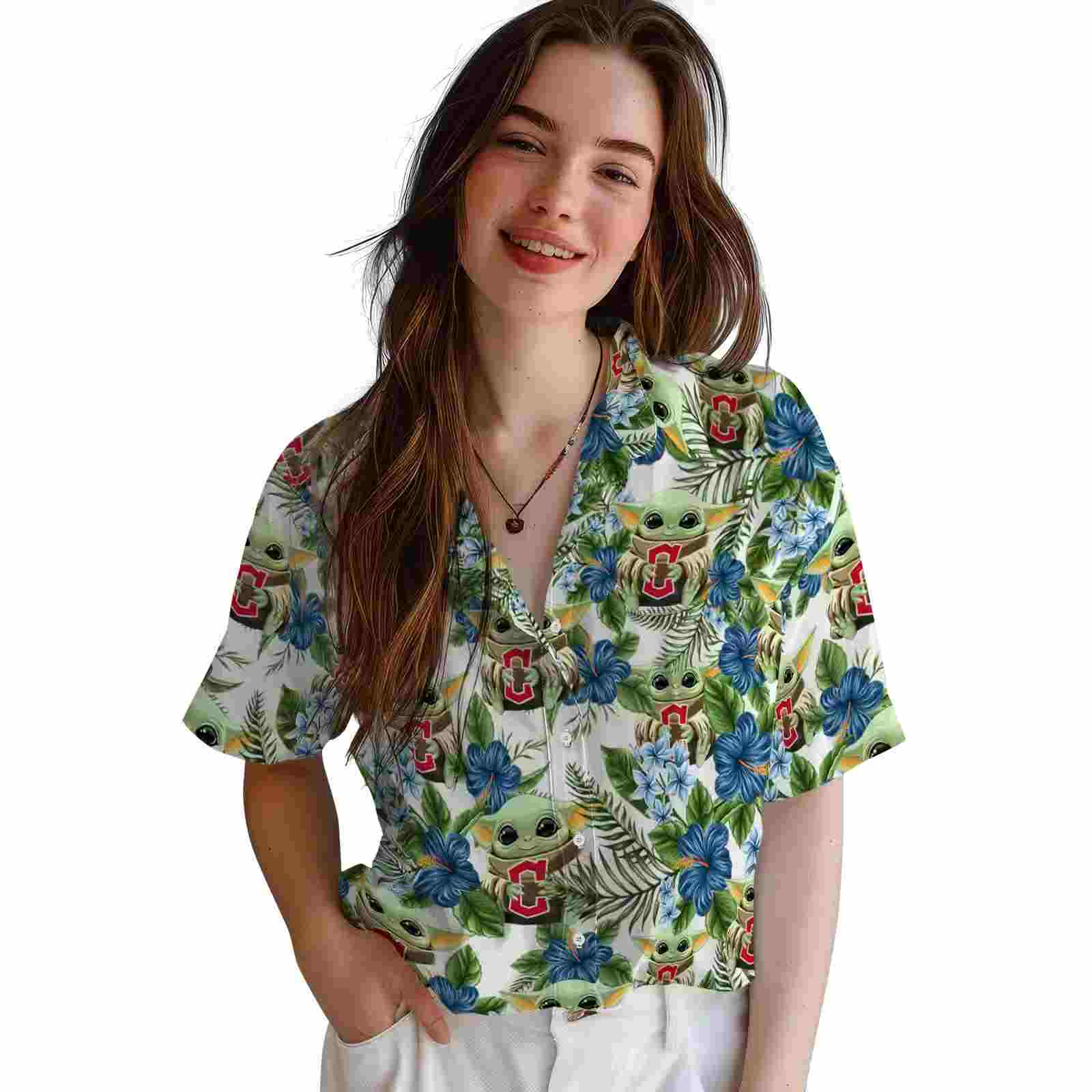 cleveland guardians tropical yoda green hawaiian shirt latest model