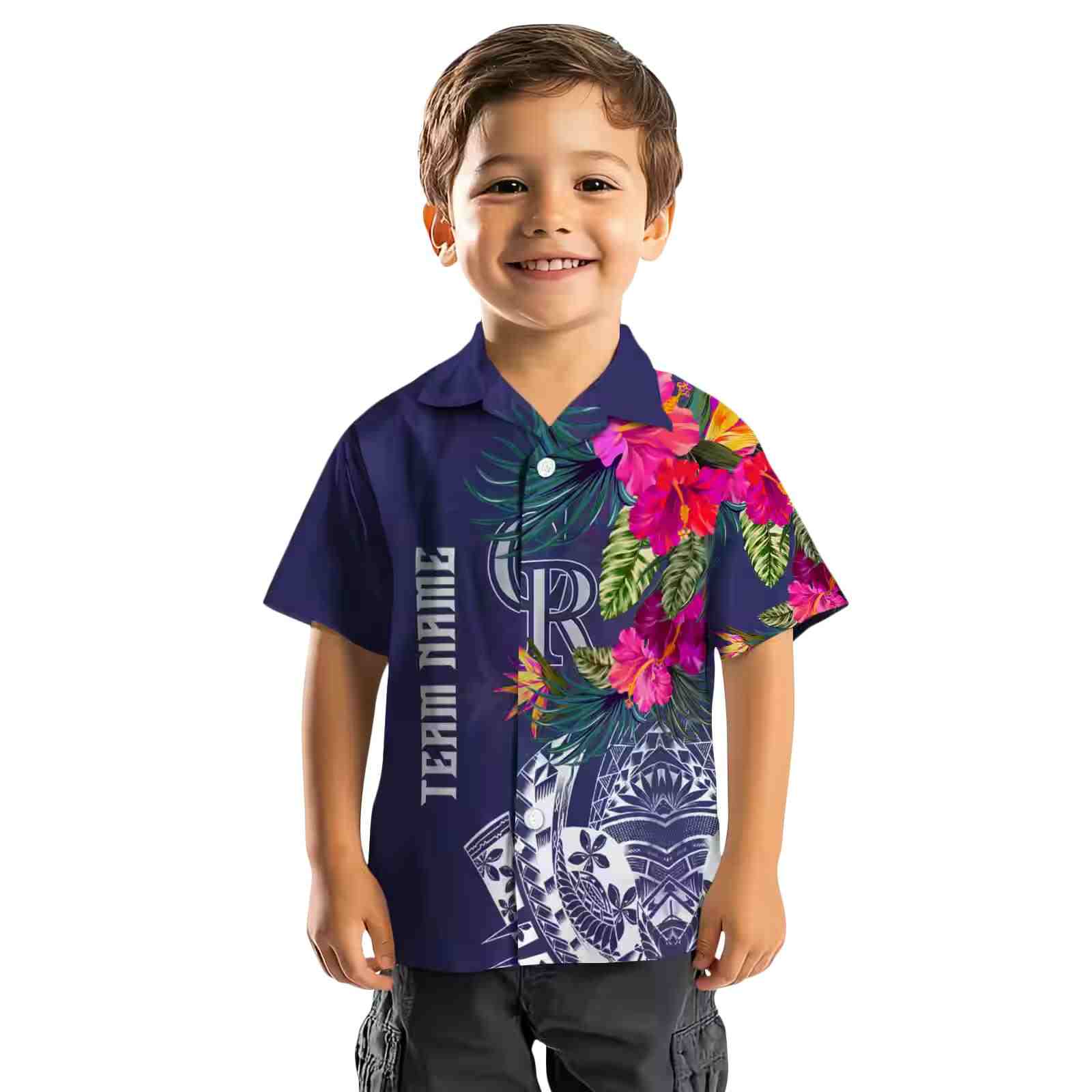 colorado rockies floral polynesian blue hawaiian shirt top rated