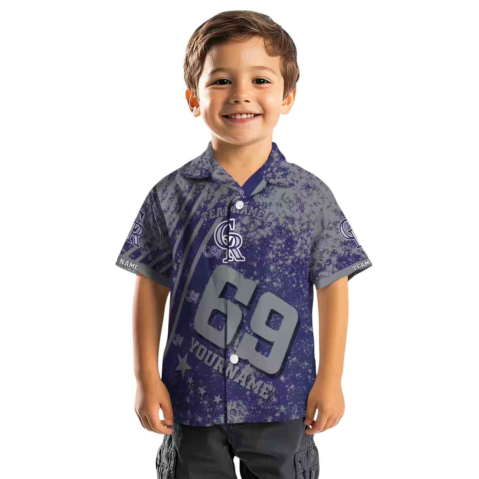 customized colorado rockies star stripes blue hawaiian shirt top rated