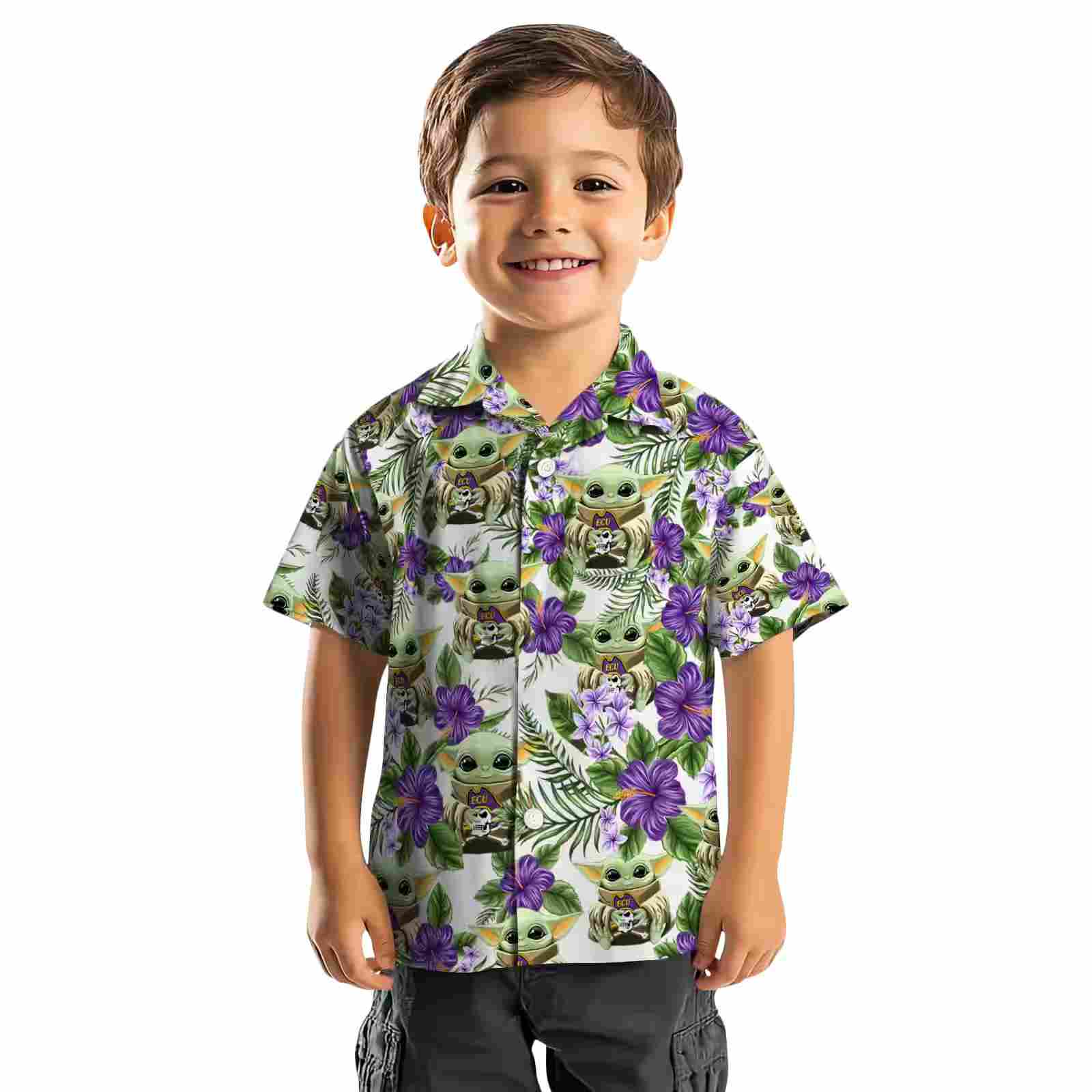 east carolina pirates tropical yoda green hawaiian shirt top rated