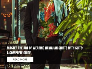hawaiian shirt with suit