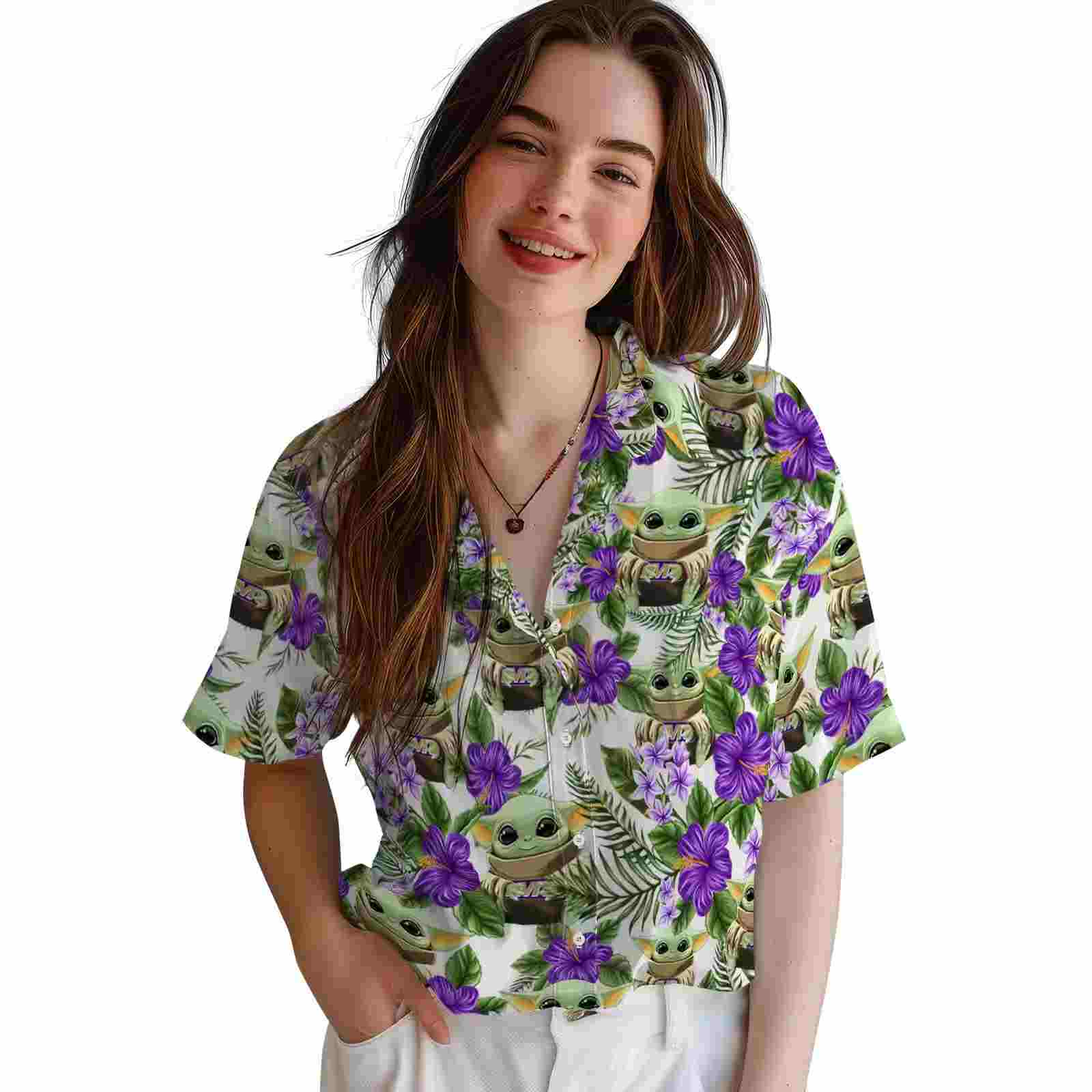 james madison dukes tropical yoda green hawaiian shirt latest model