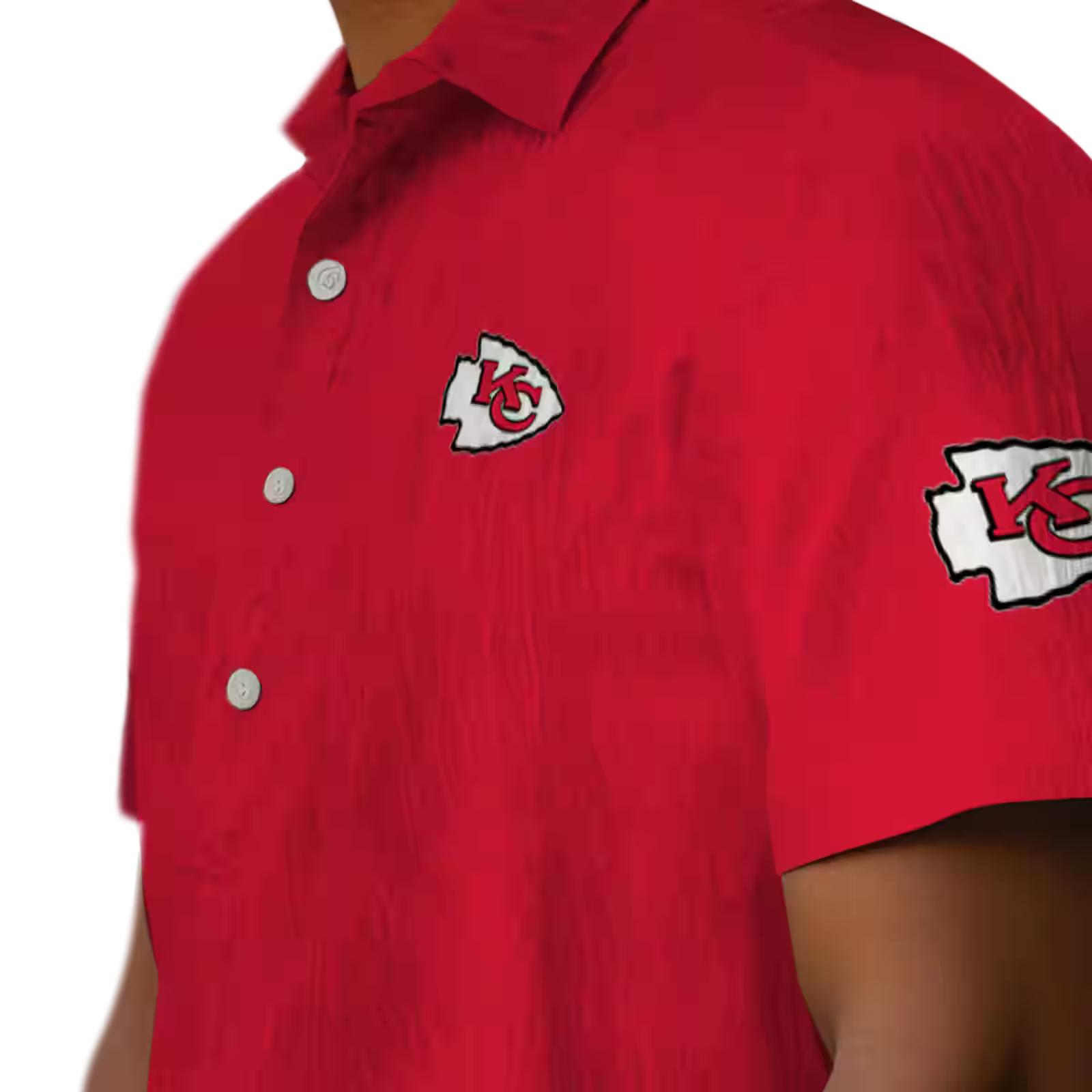 kansas city chiefs stuart minion red hawaiian shirt trendy