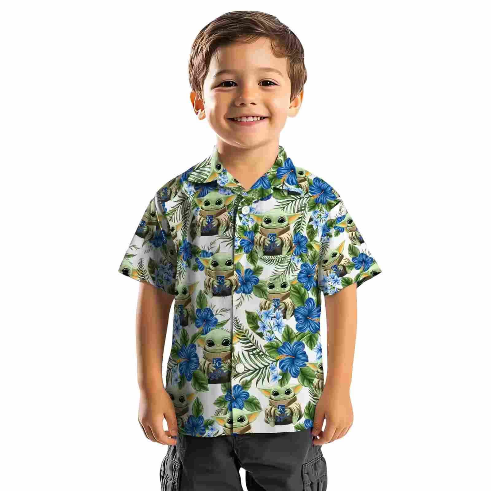 kansas city royals tropical yoda green hawaiian shirt top rated